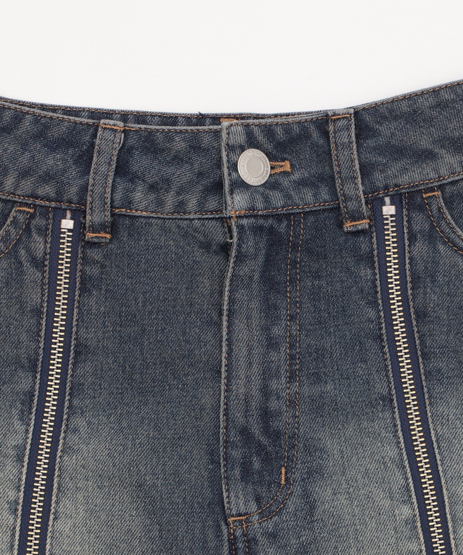 ジップカーゴデニムスカパン - Image 13