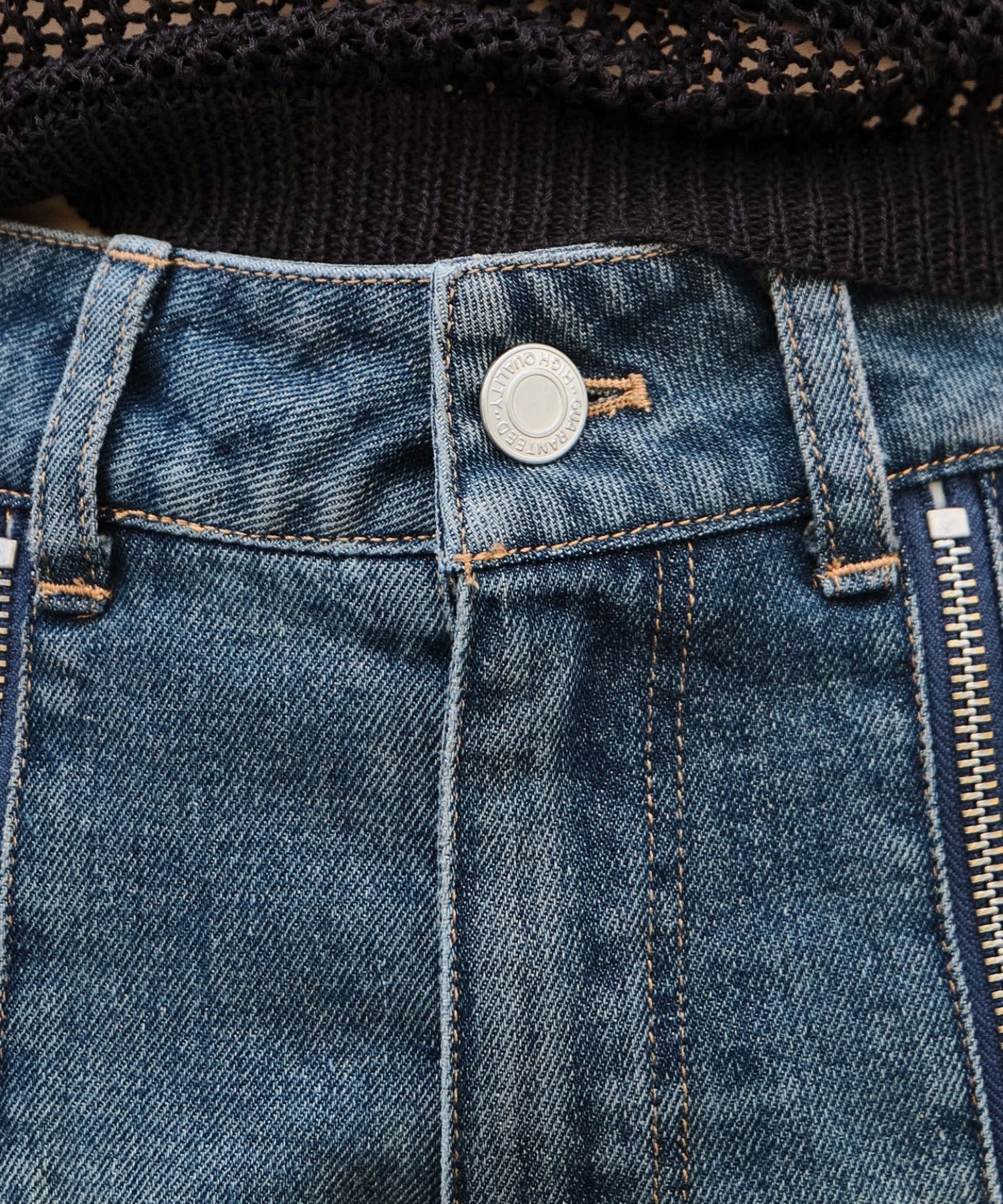 ジップカーゴデニムスカパン - Image 6