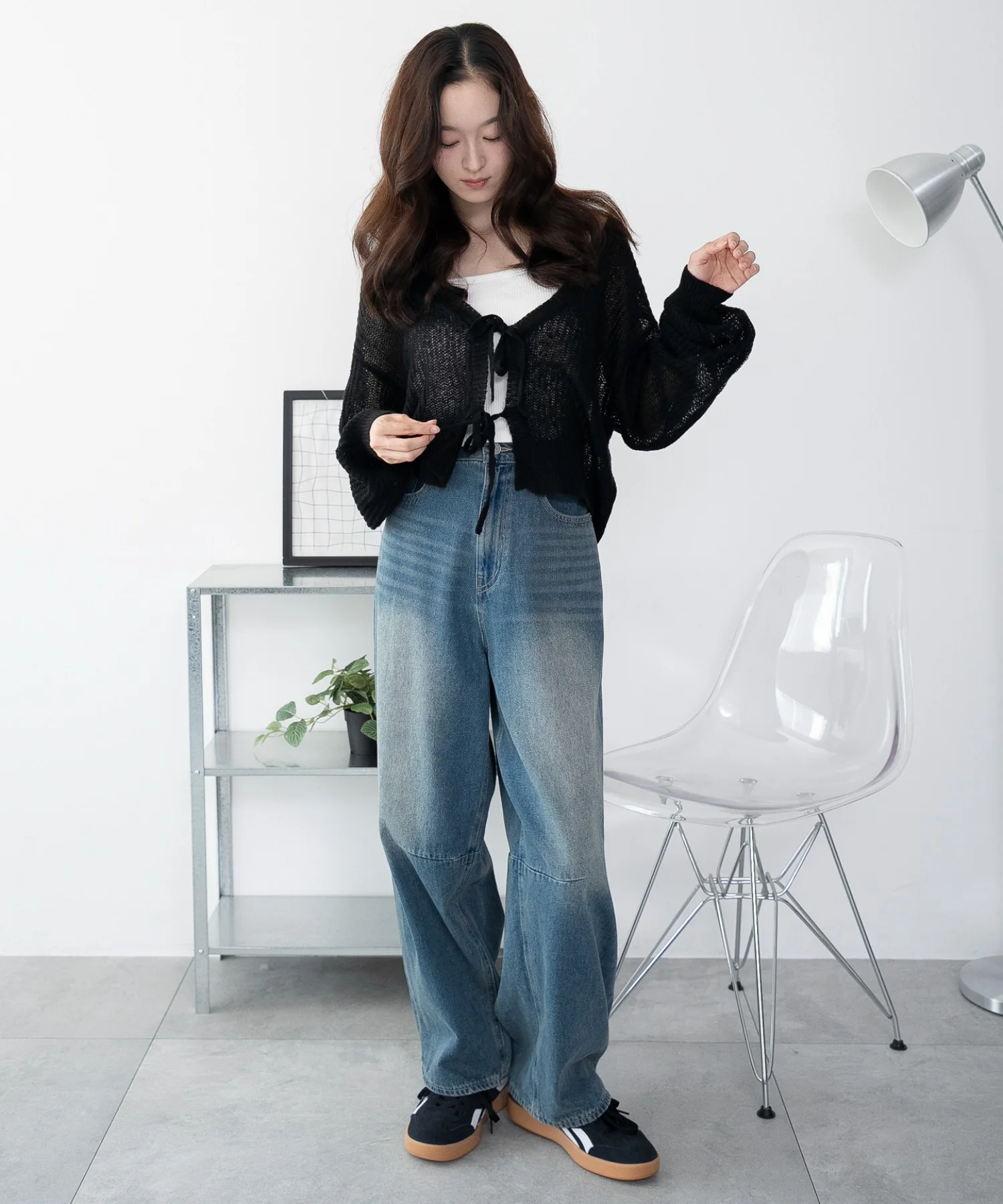 モヘアタッチ2WAYリボンカーデ - Image 14