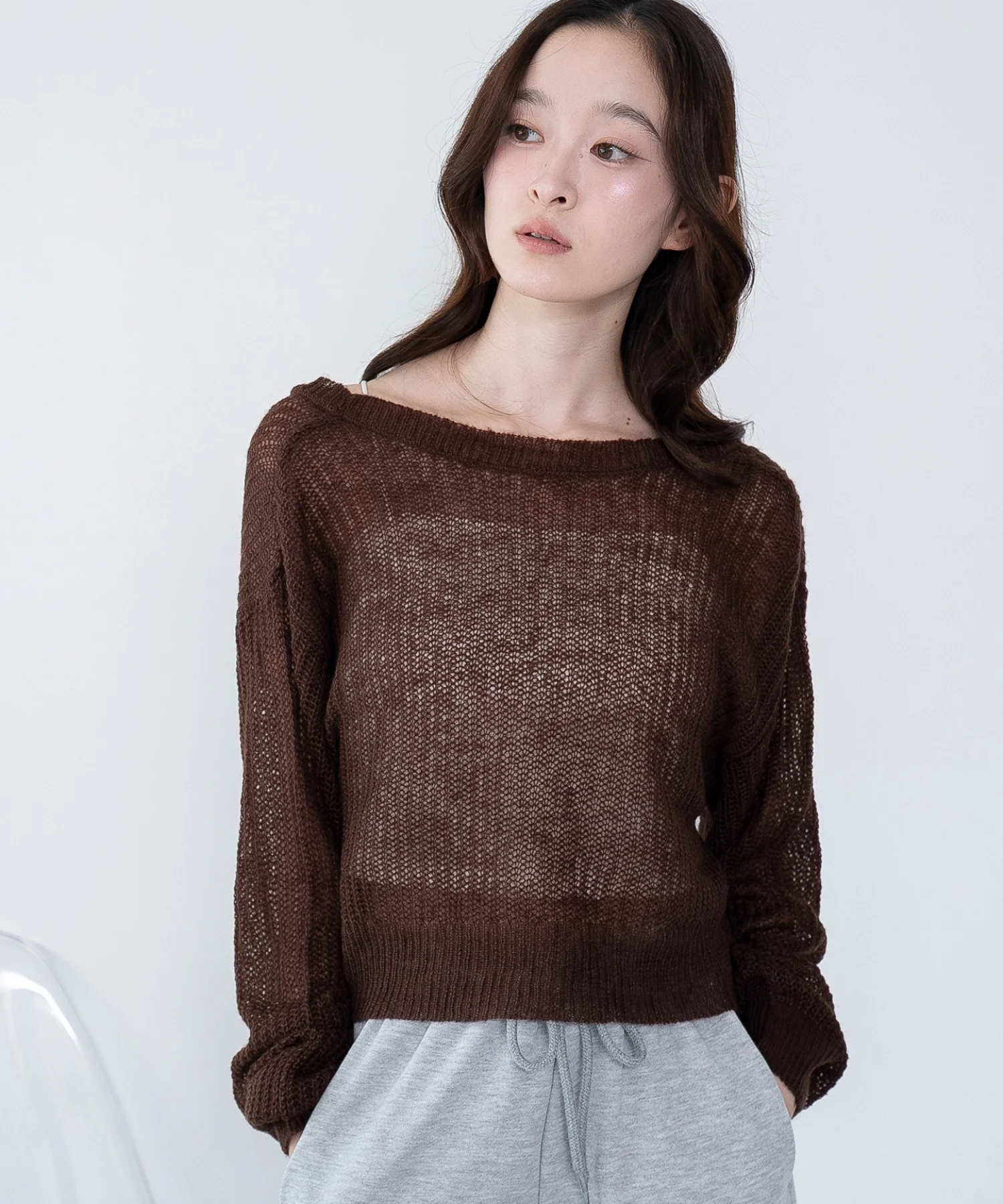 モヘアタッチ2WAYリボンカーデ - Image 20