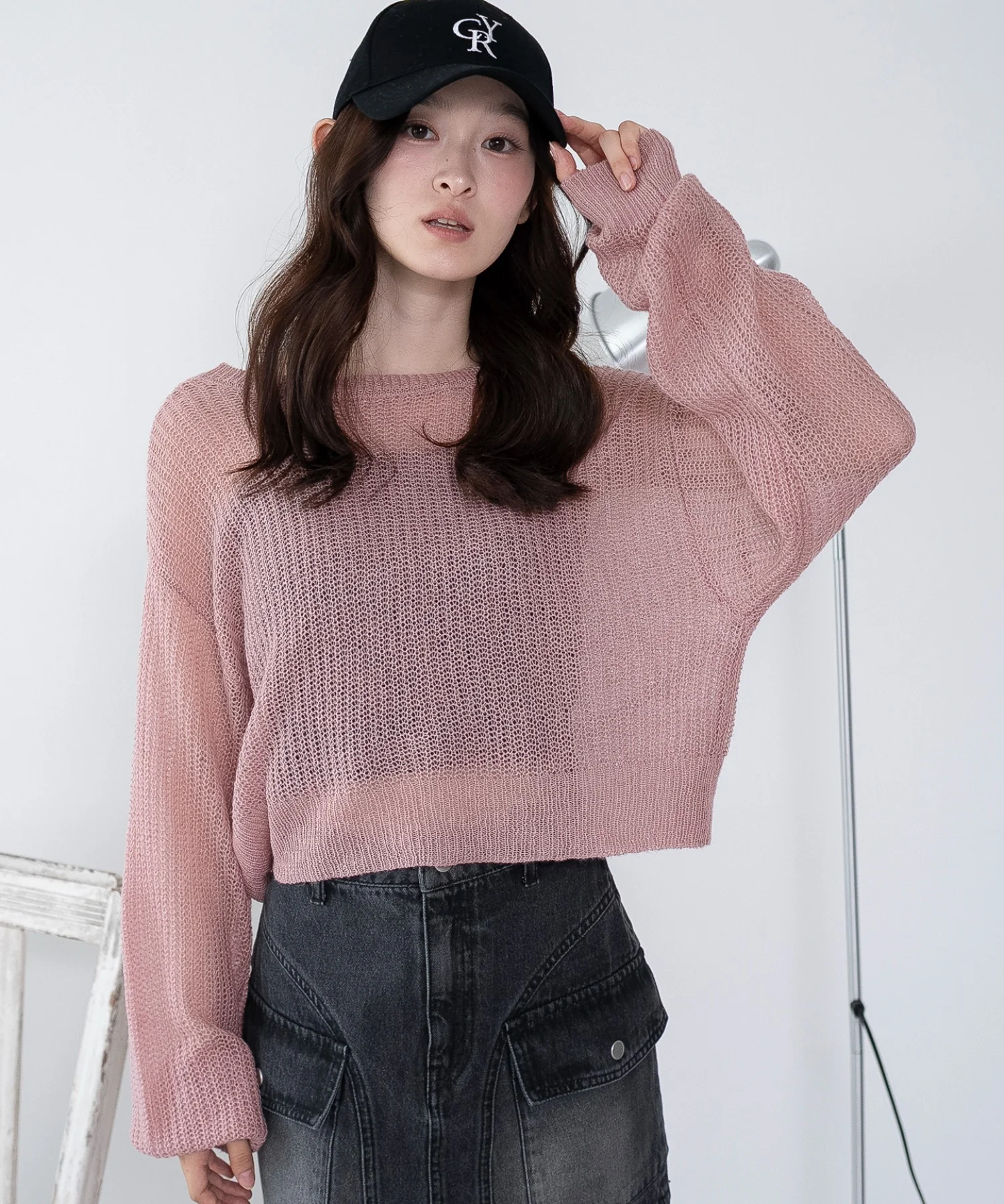 モヘアタッチ2WAYリボンカーデ - Image 25