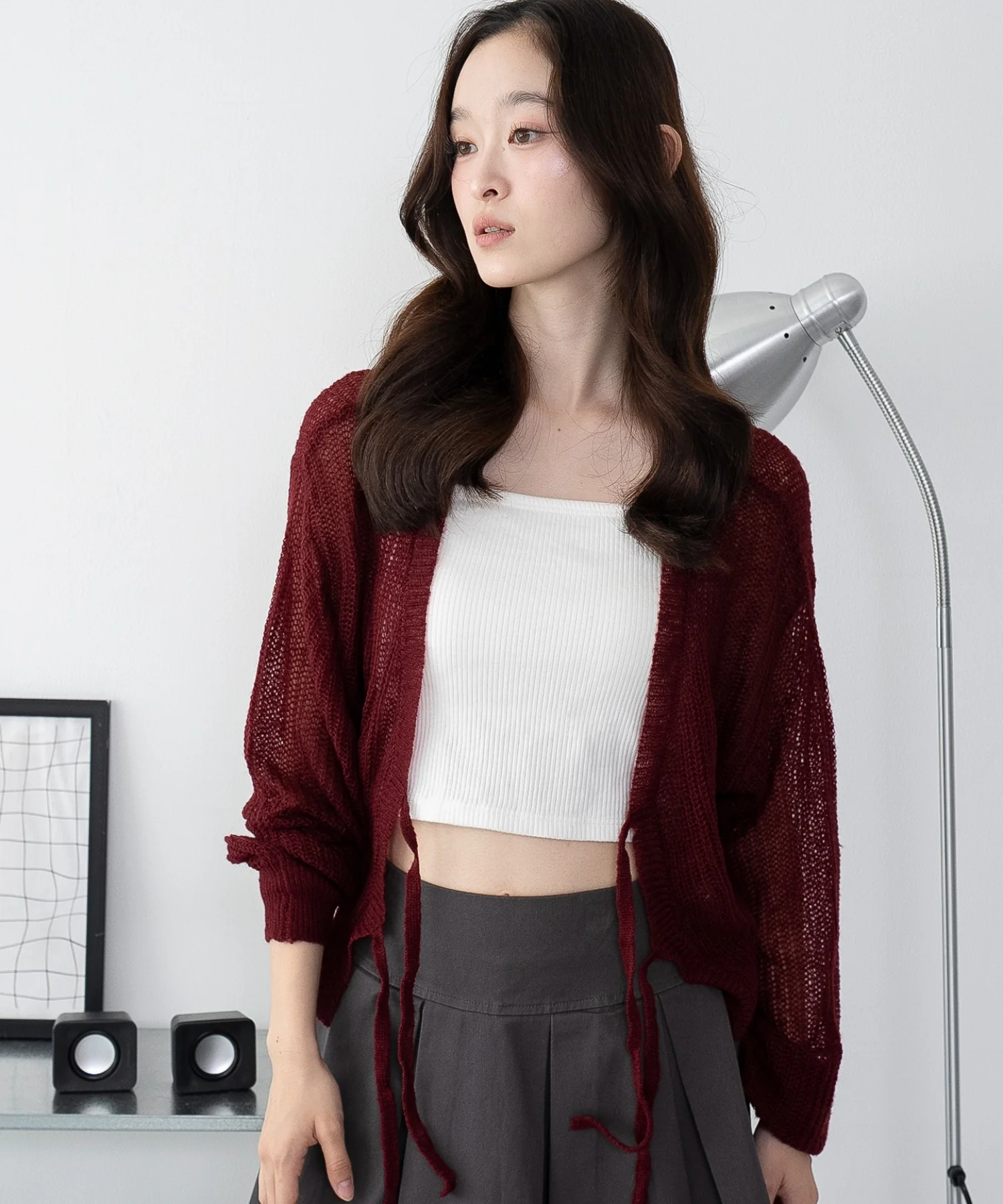 モヘアタッチ2WAYリボンカーデ - Image 28