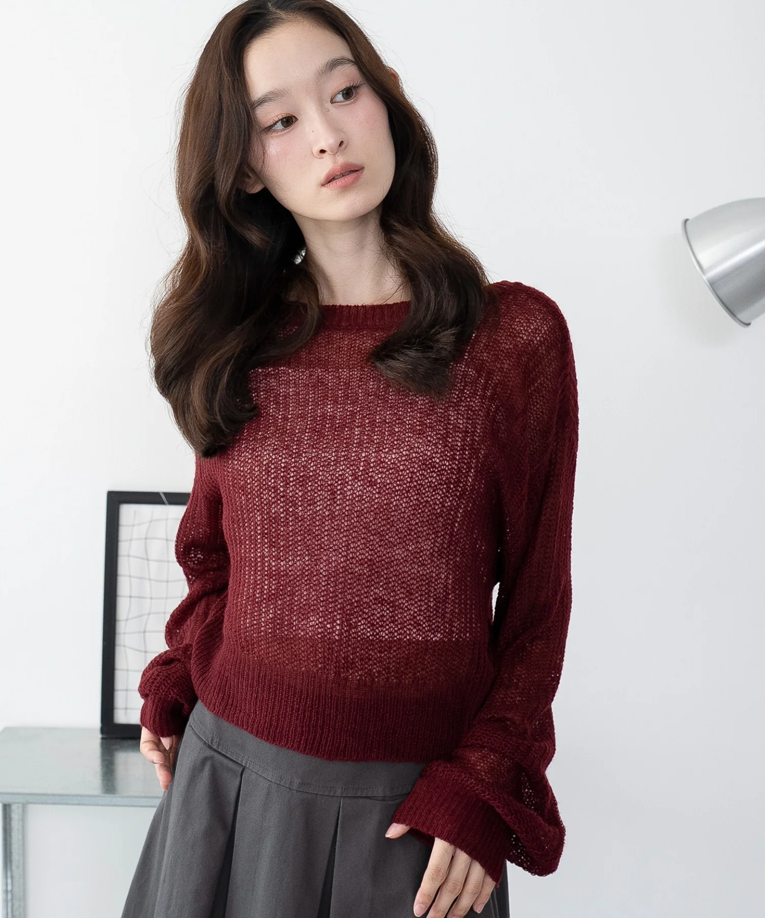 モヘアタッチ2WAYリボンカーデ - Image 31