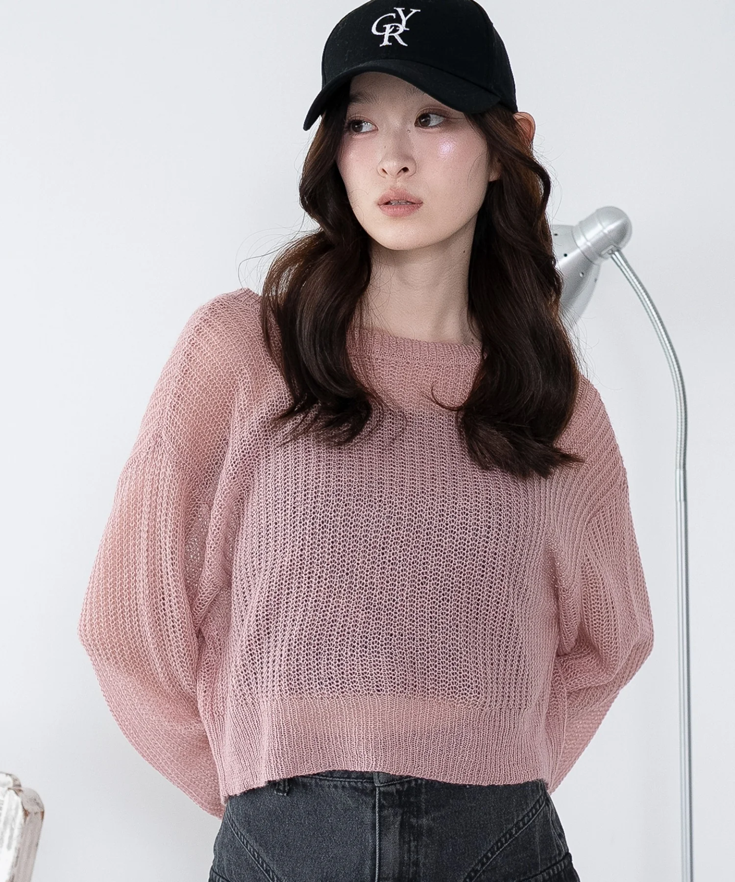 モヘアタッチ2WAYリボンカーデ - Image 4