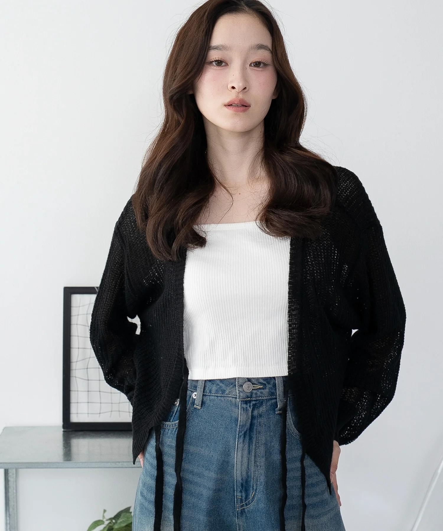 モヘアタッチ2WAYリボンカーデ - Image 46