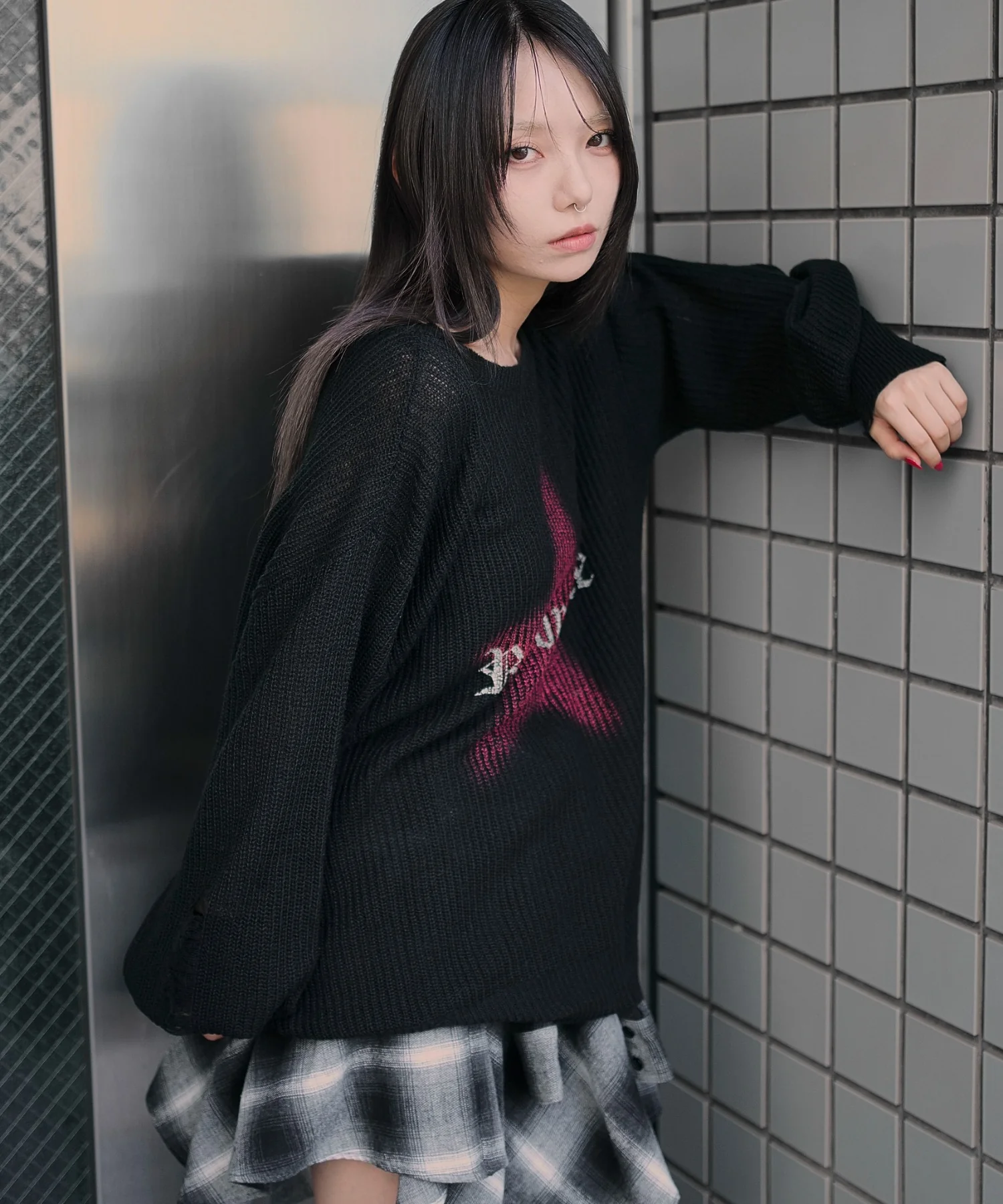 モヘアタッチスターBIGニット - Image 11