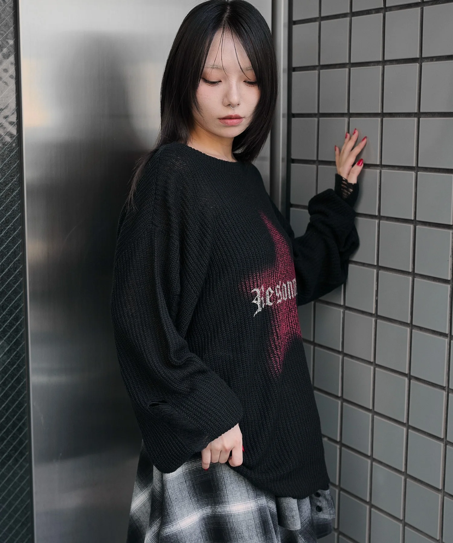 モヘアタッチスターBIGニット - Image 12