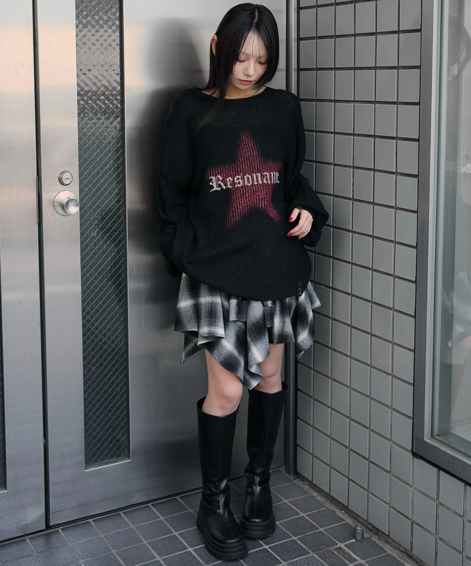モヘアタッチスターBIGニット - Image 13