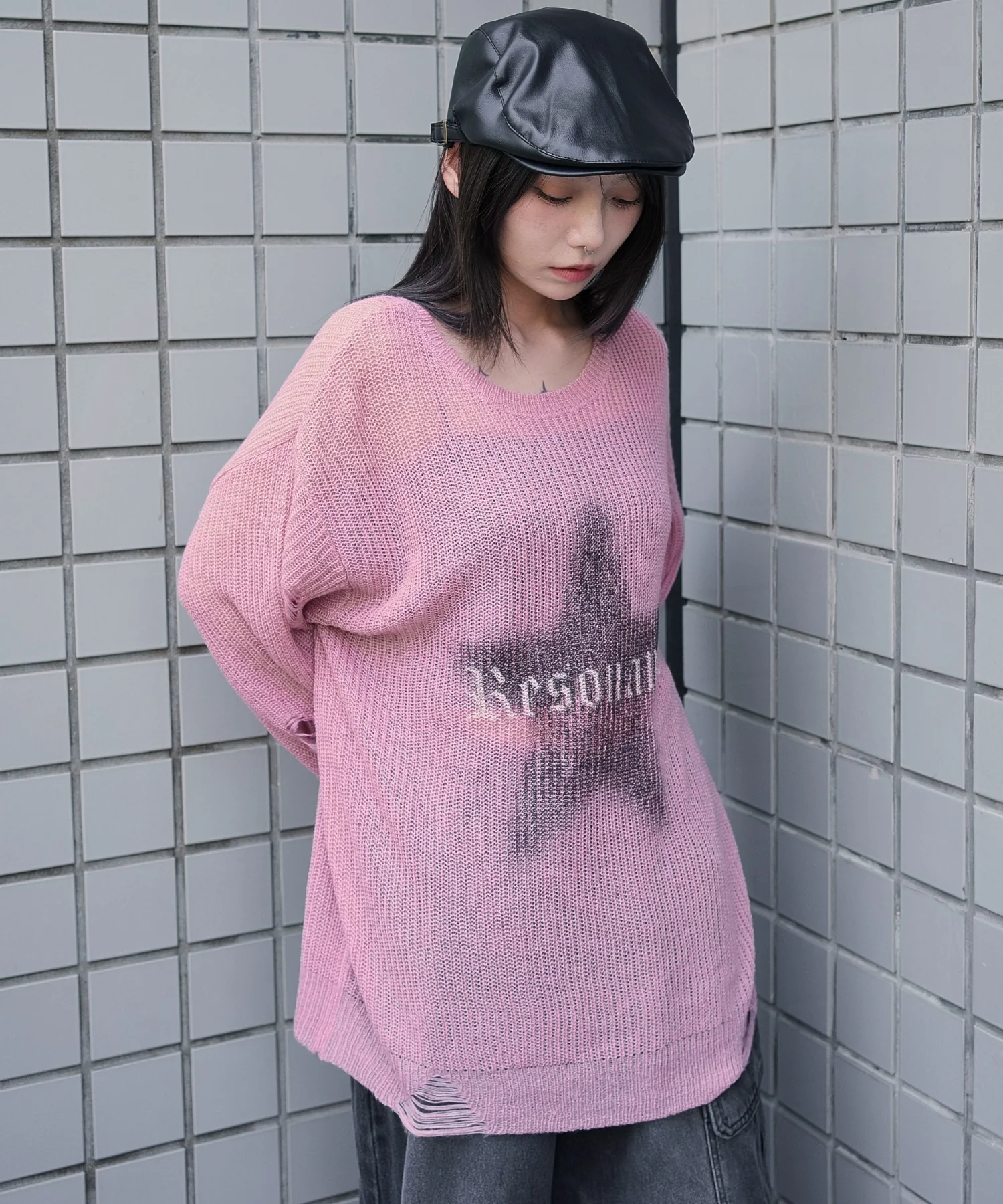 モヘアタッチスターBIGニット - Image 14