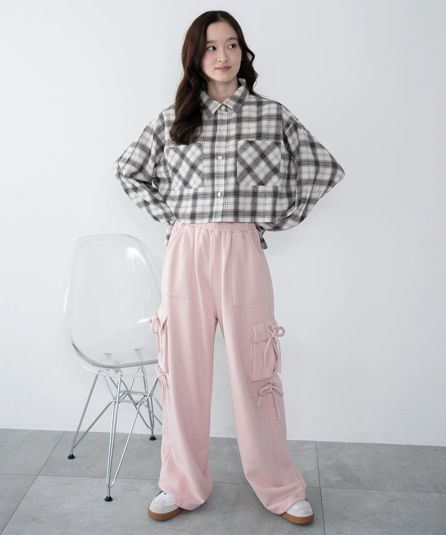 リボンカーゴスウェットパンツ - Image 16
