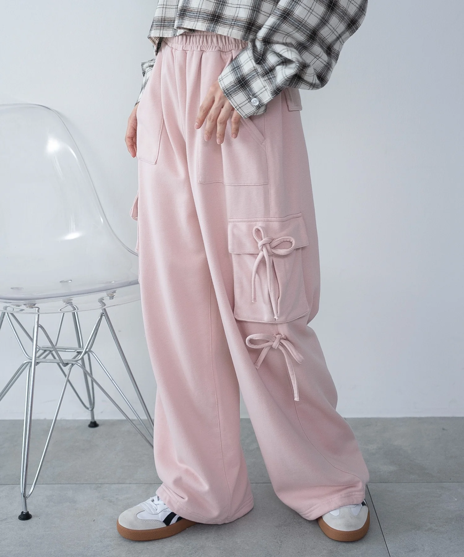 リボンカーゴスウェットパンツ - Image 2