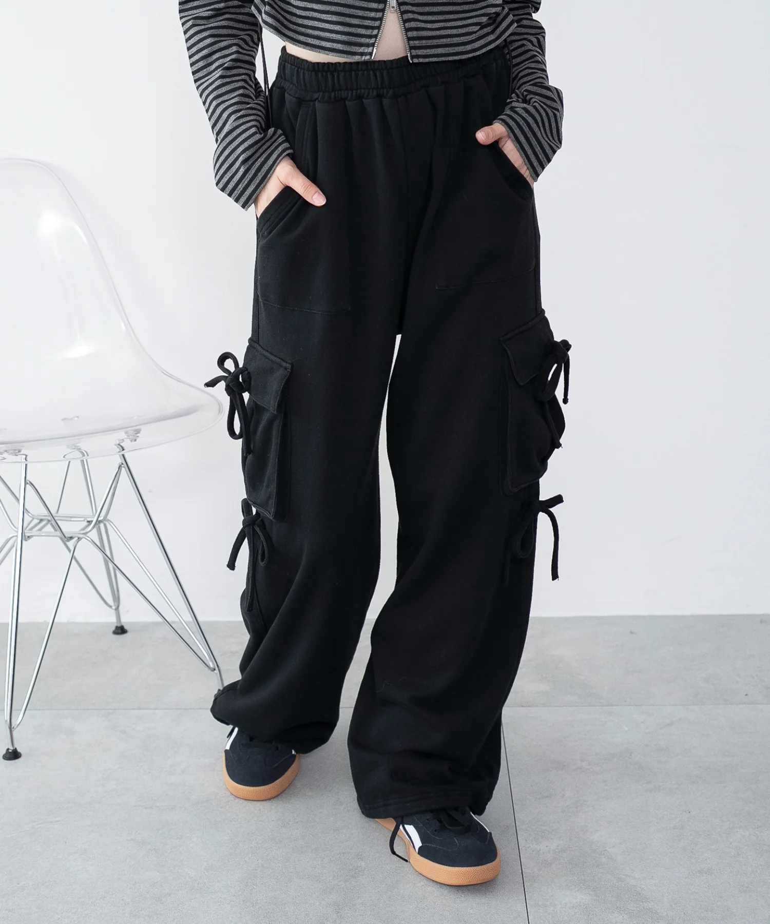 リボンカーゴスウェットパンツ - Image 20