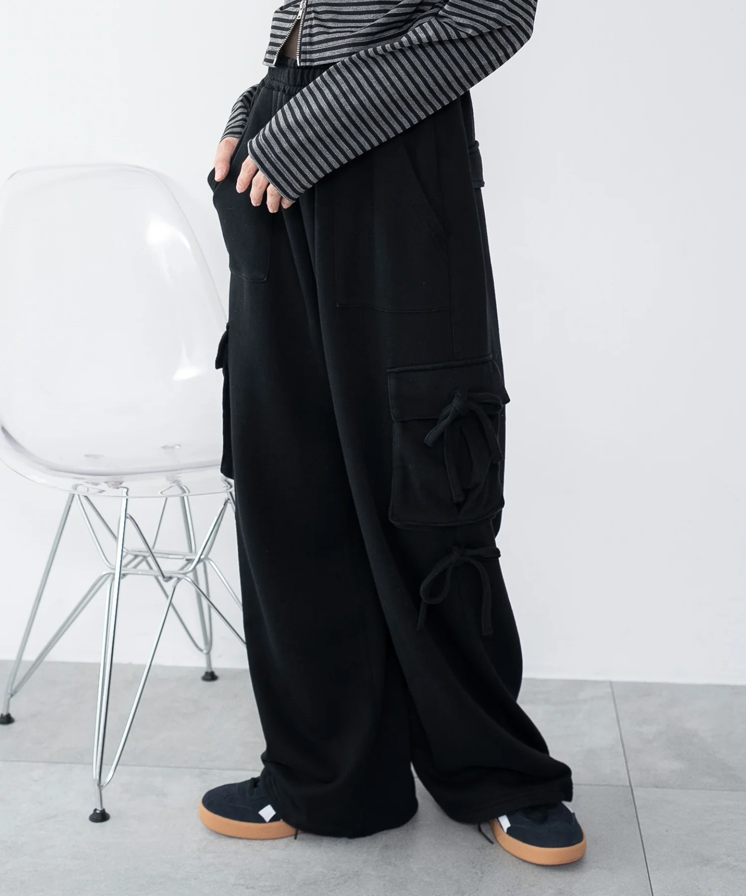 リボンカーゴスウェットパンツ - Image 21
