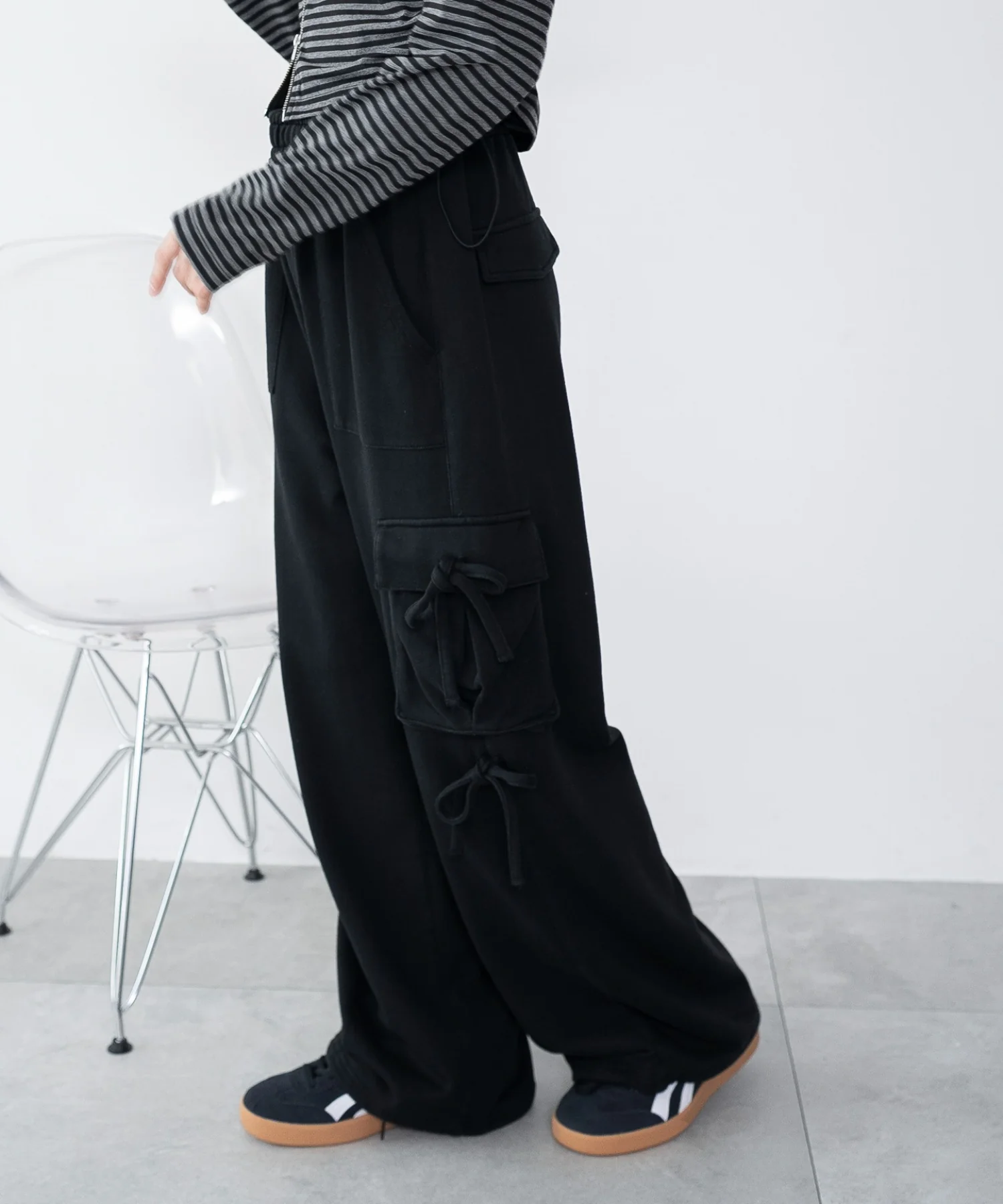 リボンカーゴスウェットパンツ - Image 22
