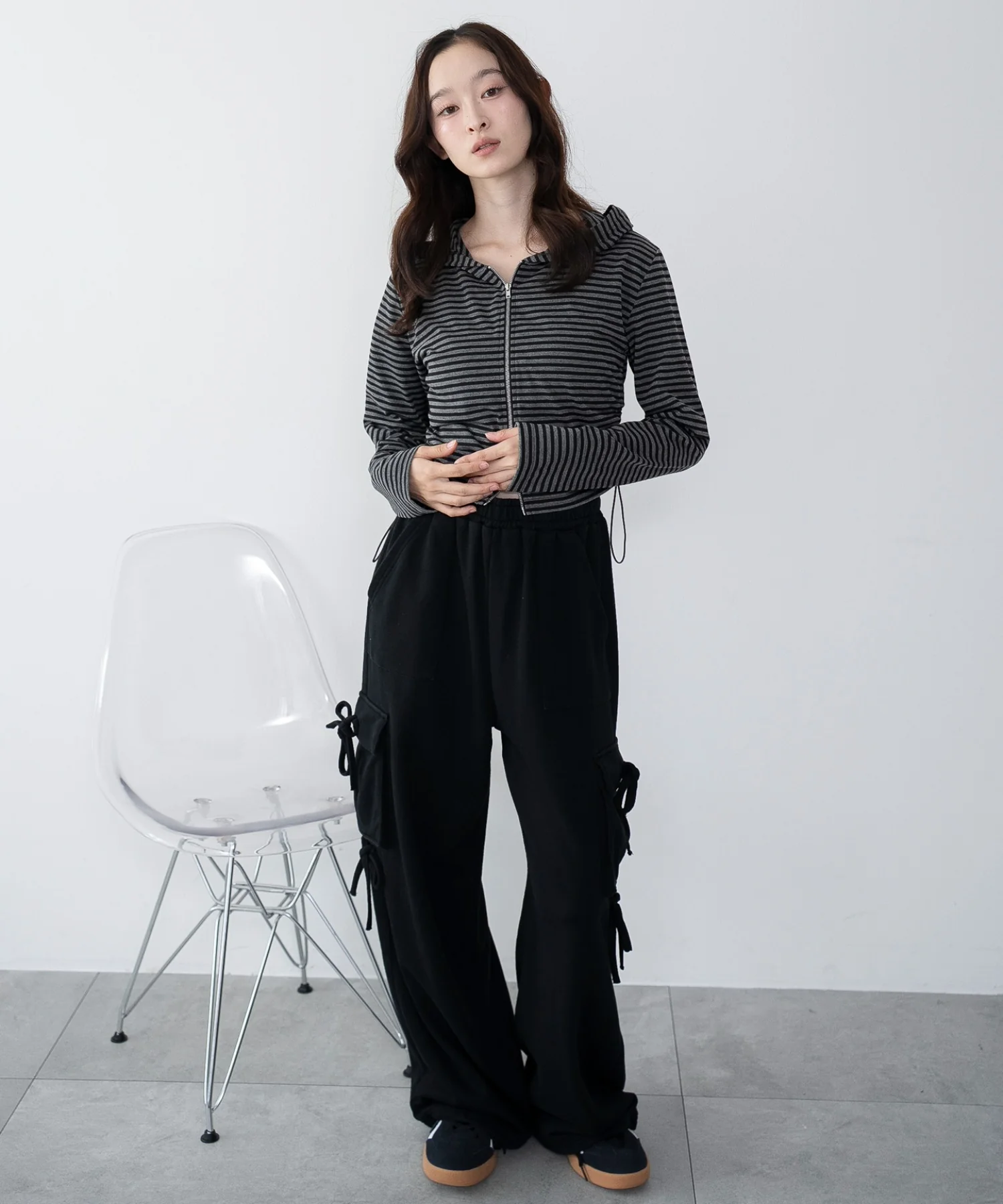 リボンカーゴスウェットパンツ - Image 23