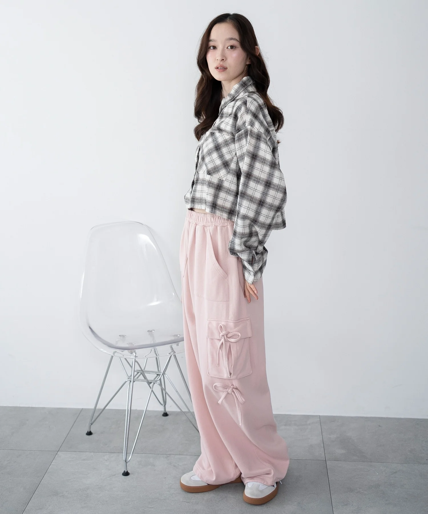 リボンカーゴスウェットパンツ - Image 4