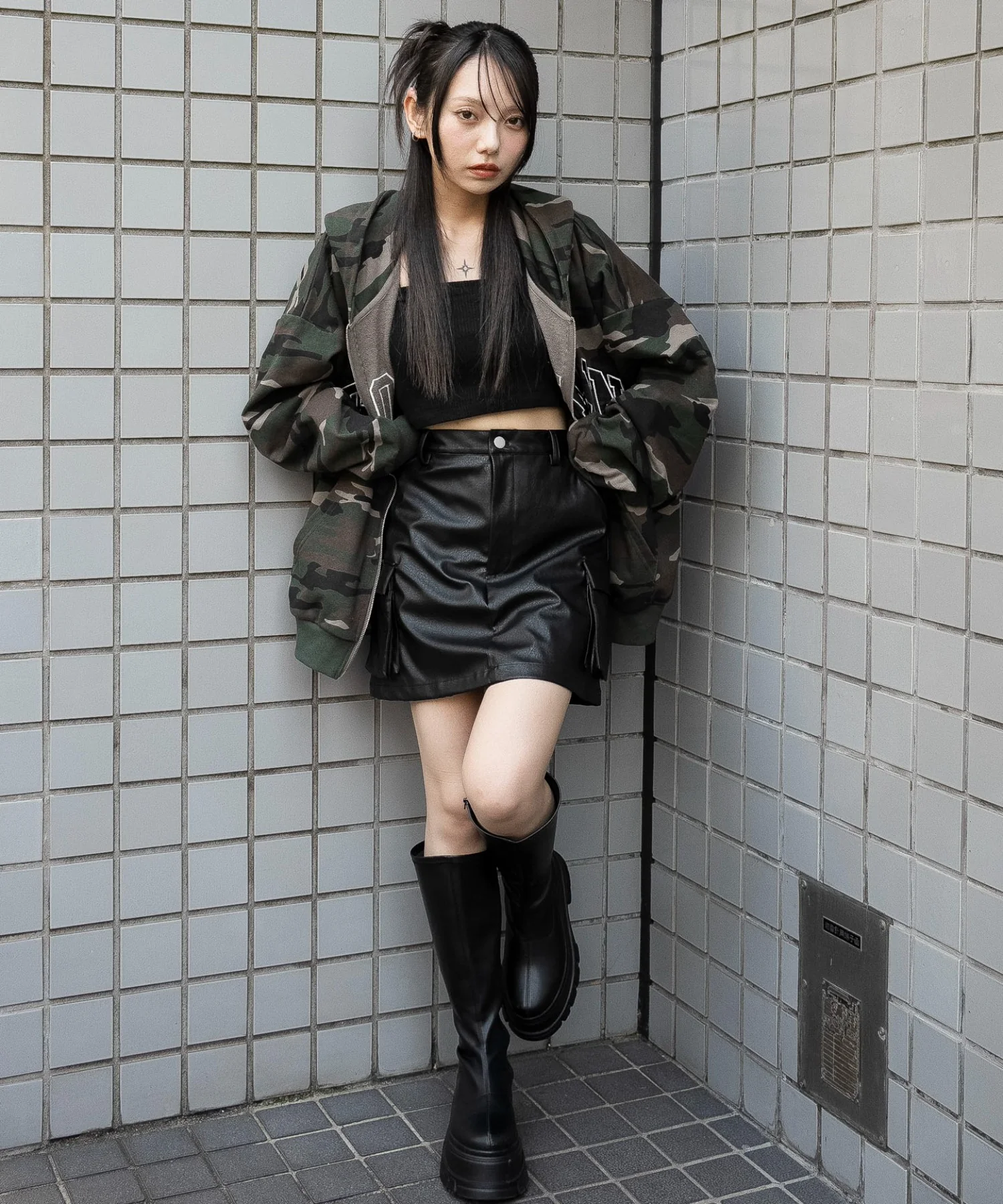 グラフィックBIGZIPパーカー - Image 13