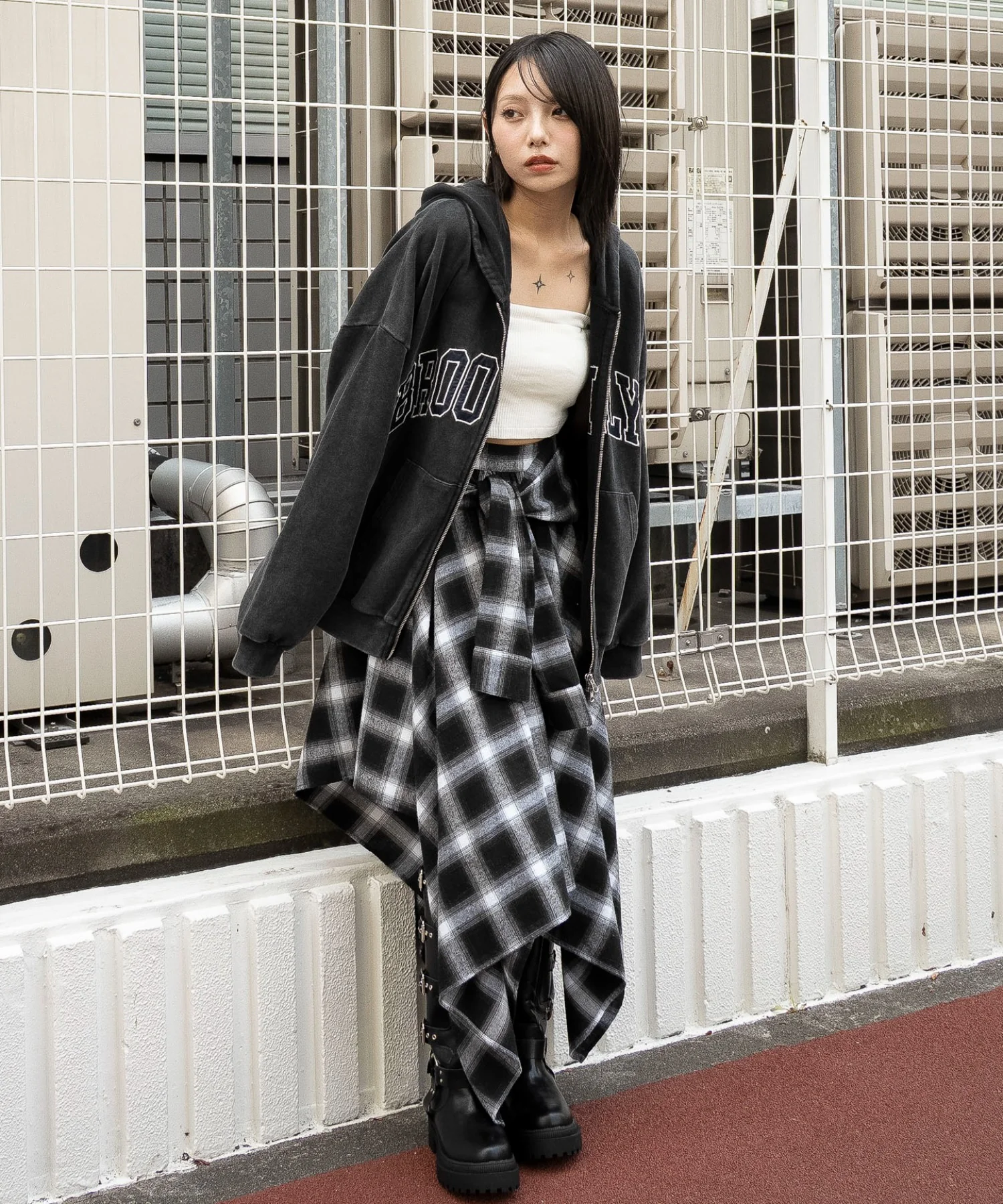 グラフィックBIGZIPパーカー - Image 16