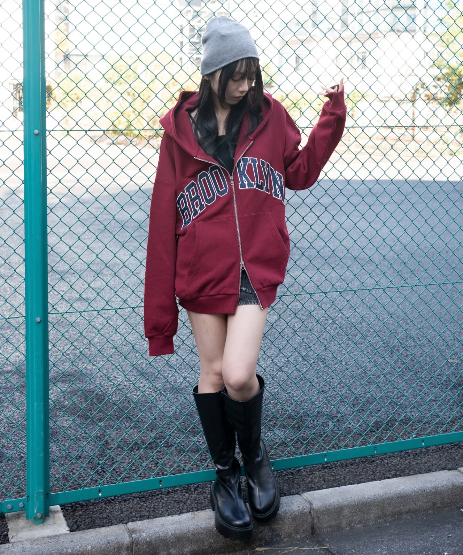 グラフィックBIGZIPパーカー - Image 19