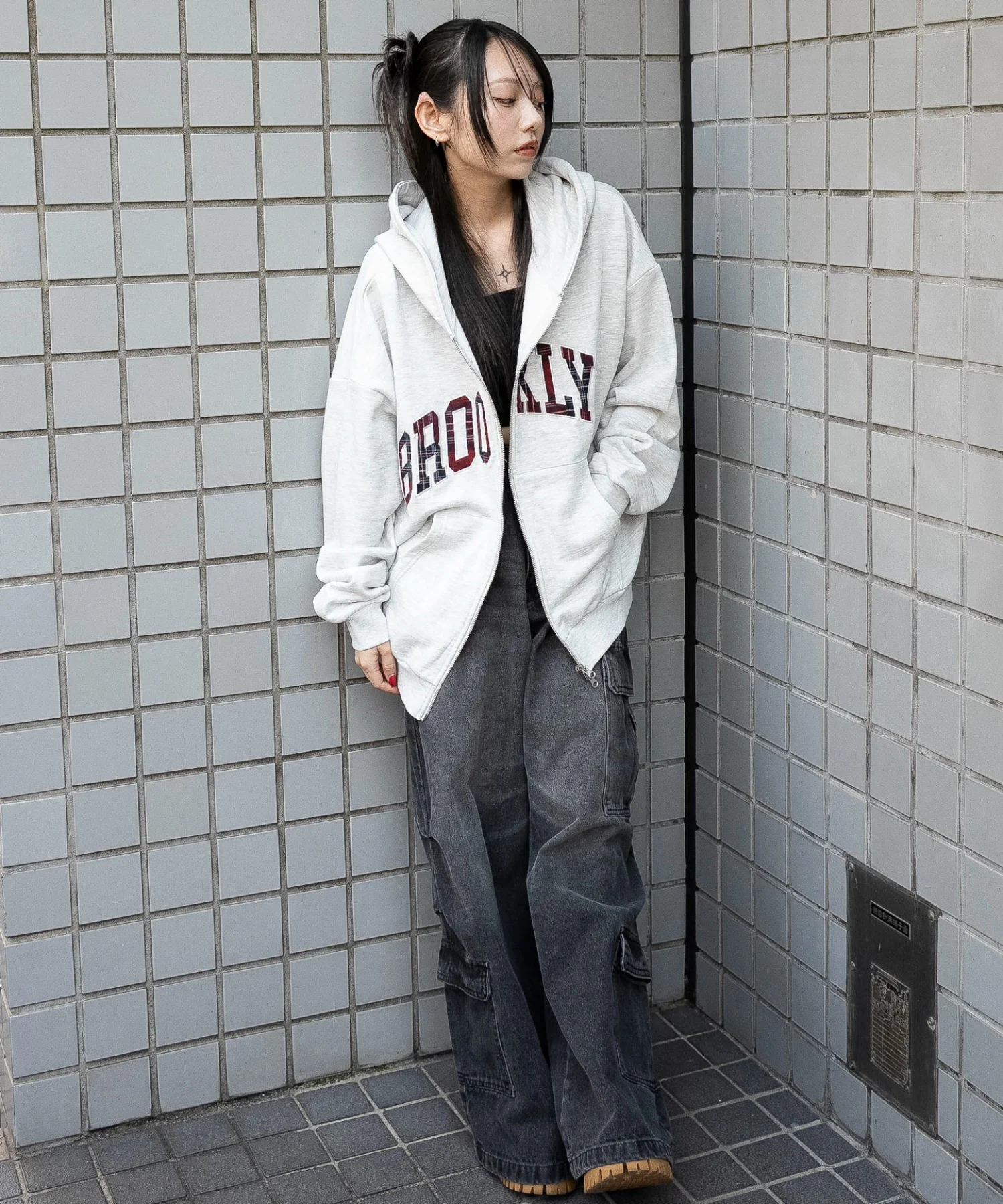 グラフィックBIGZIPパーカー - Image 20