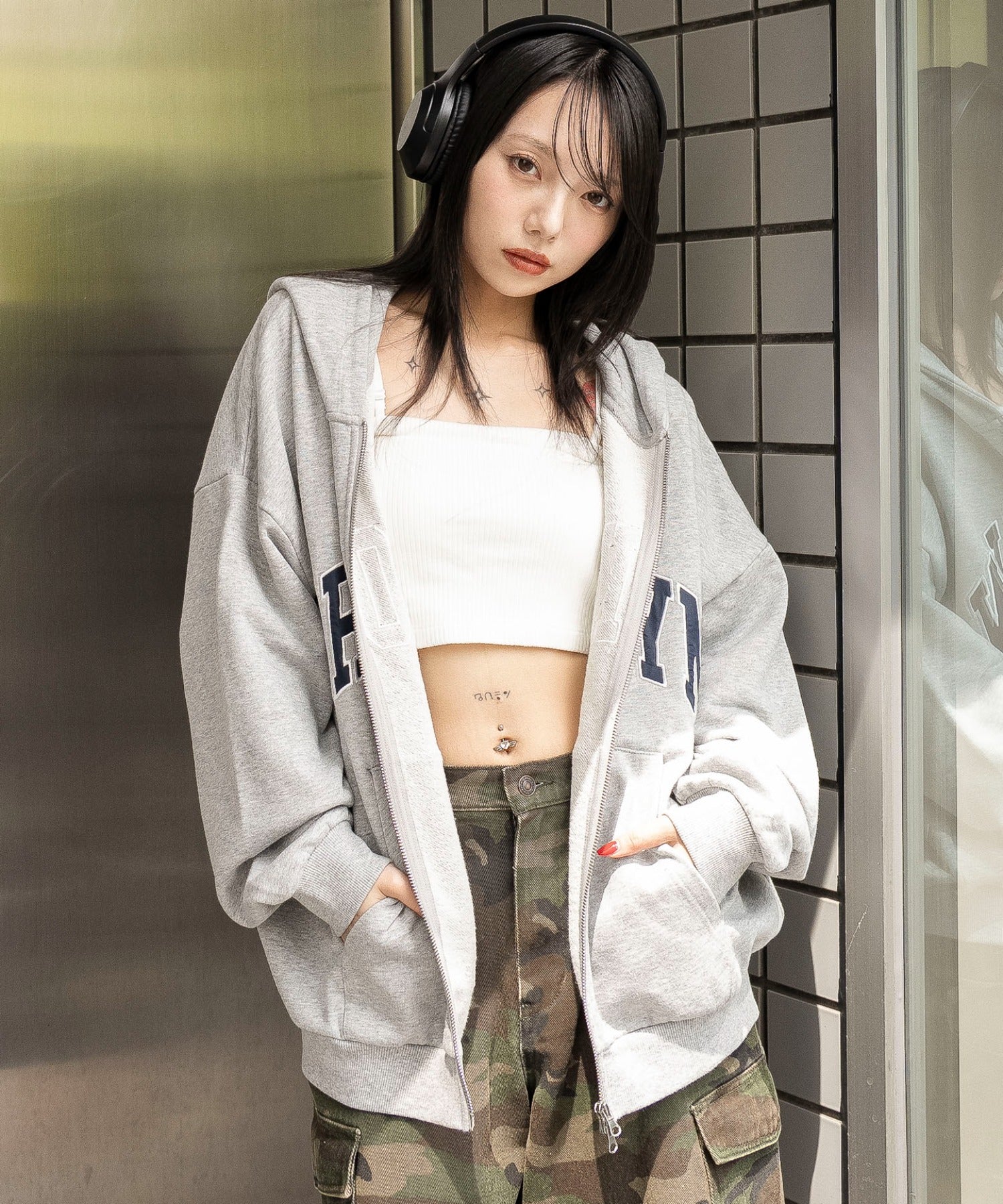 グラフィックBIGZIPパーカー - Image 32