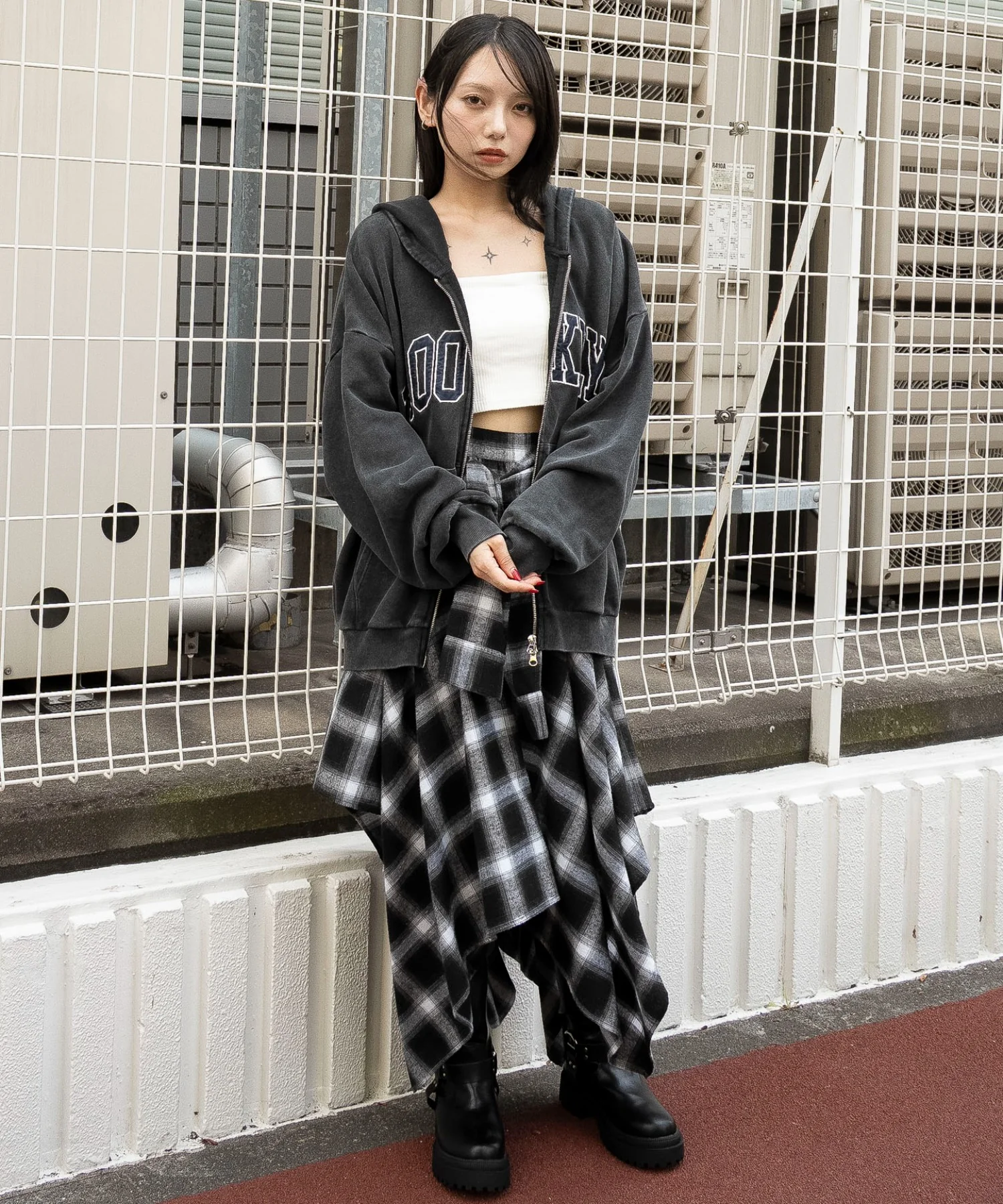 グラフィックBIGZIPパーカー - Image 37