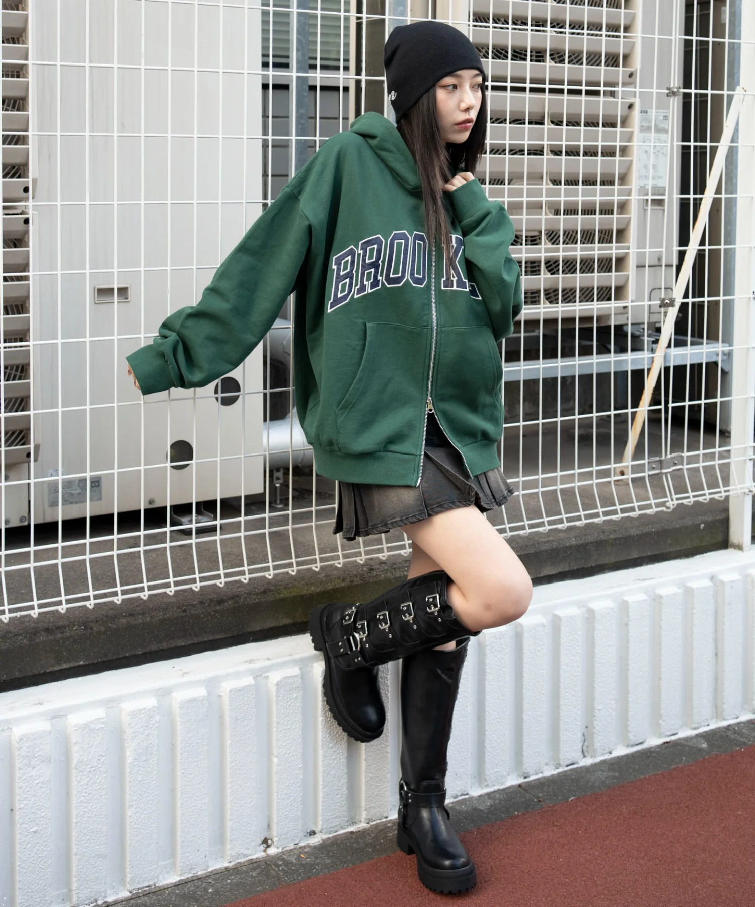 グラフィックBIGZIPパーカー - Image 41