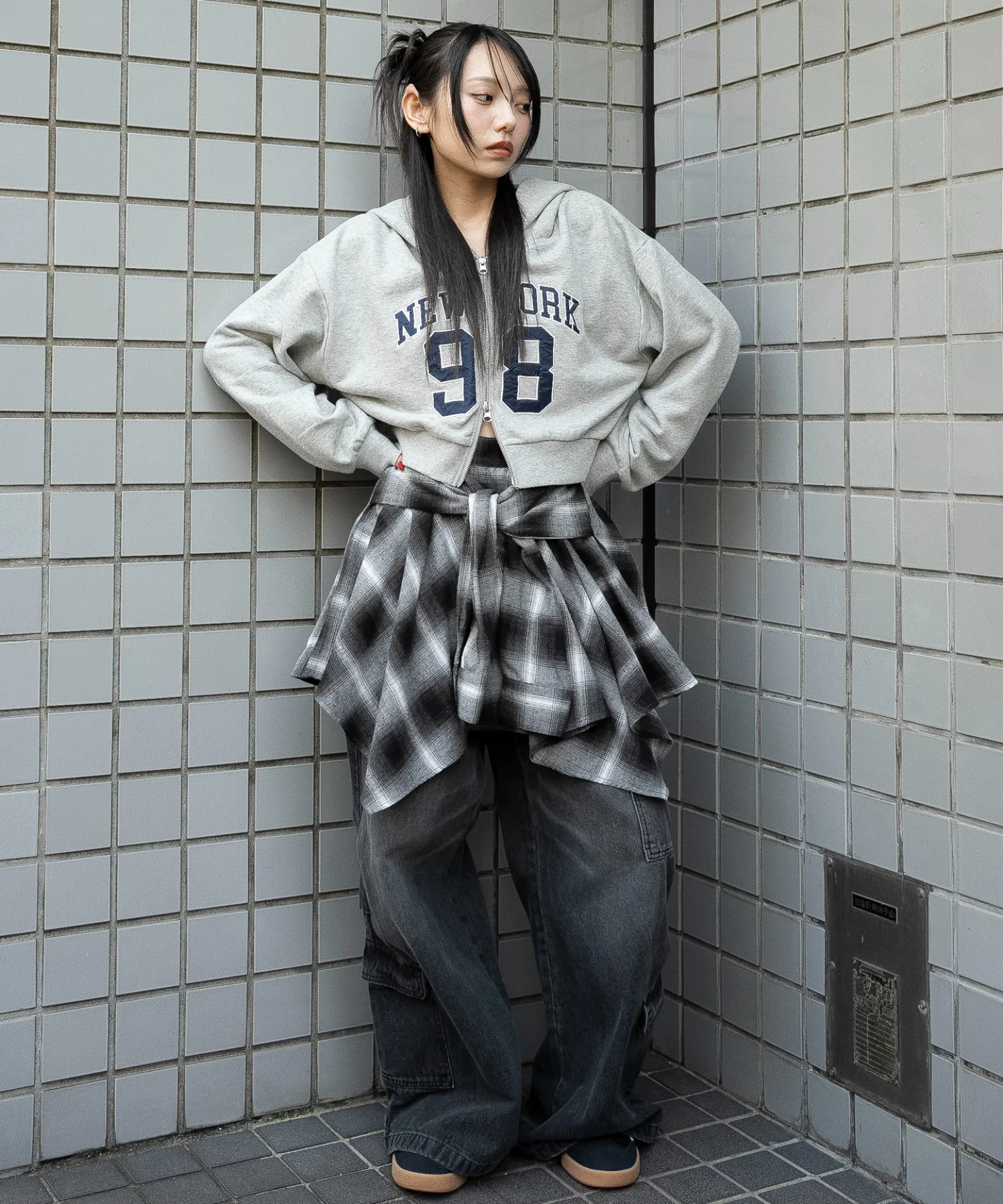 グラフィックショートZIPパーカー - Image 14