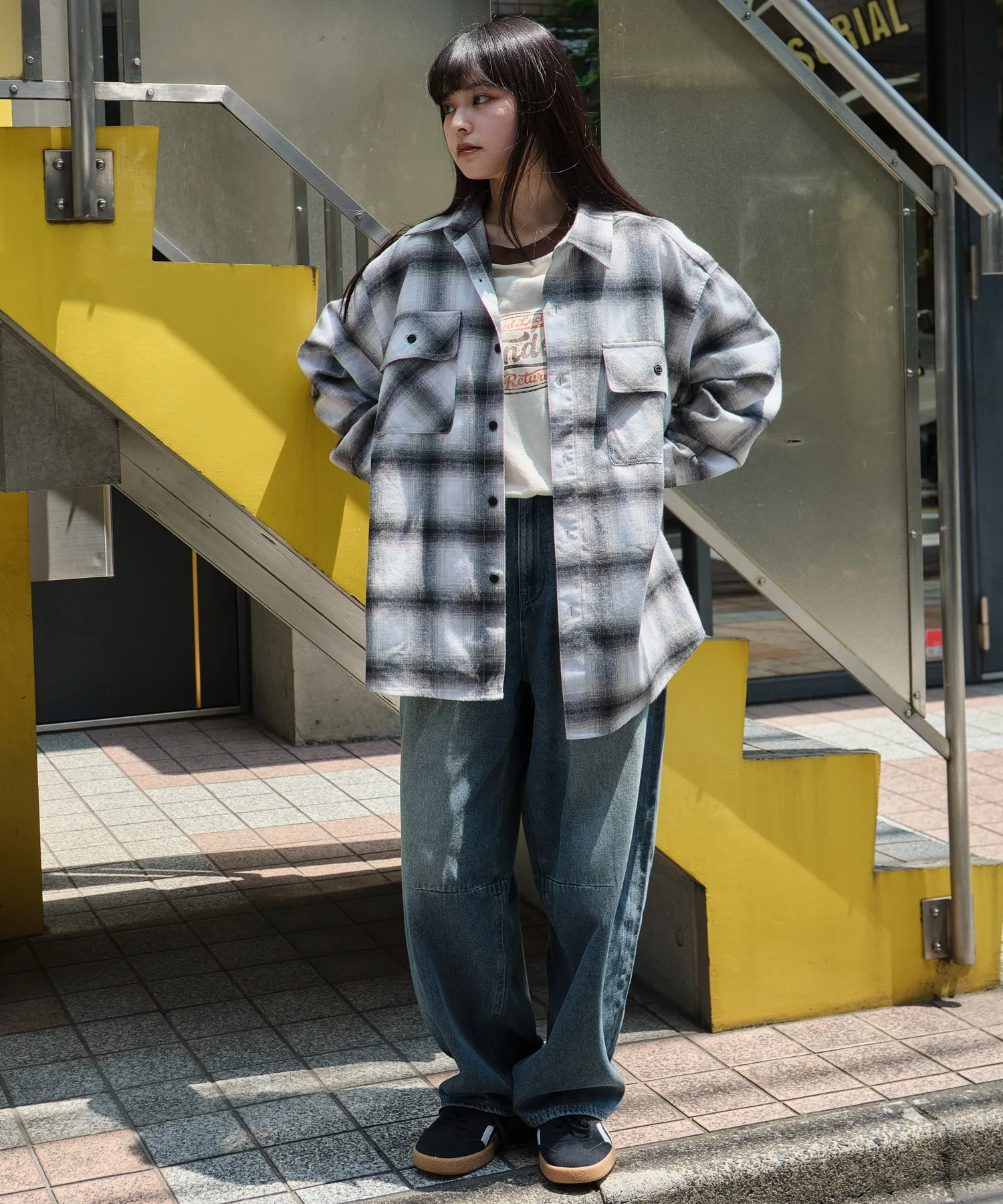 オンブレチェックネルシャツ（LS） - Image 17