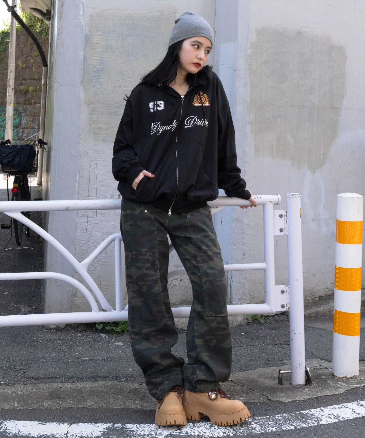 ナンバリングカットZIPパーカー - Image 10