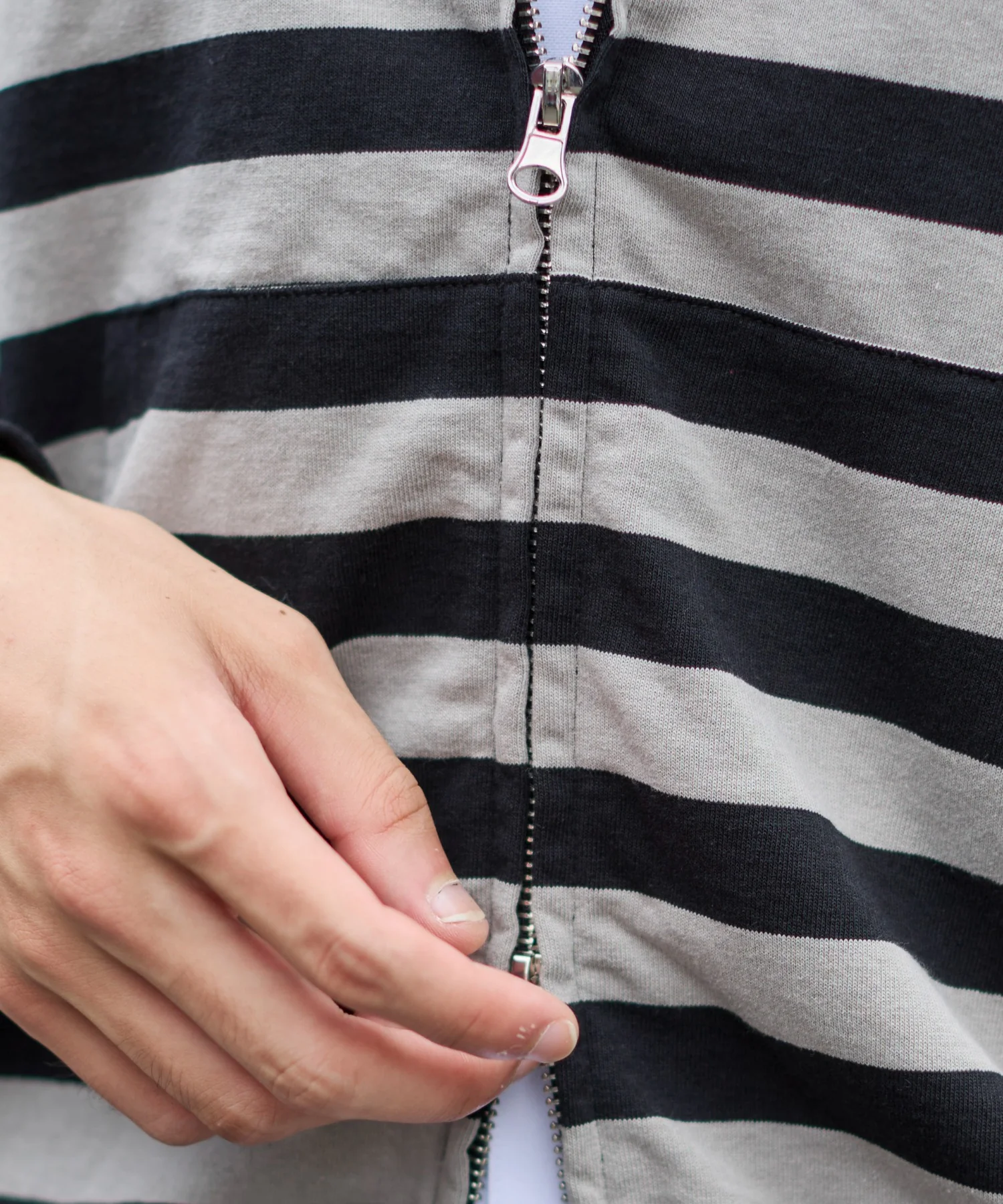 ナンバリングカットZIPパーカー - Image 11