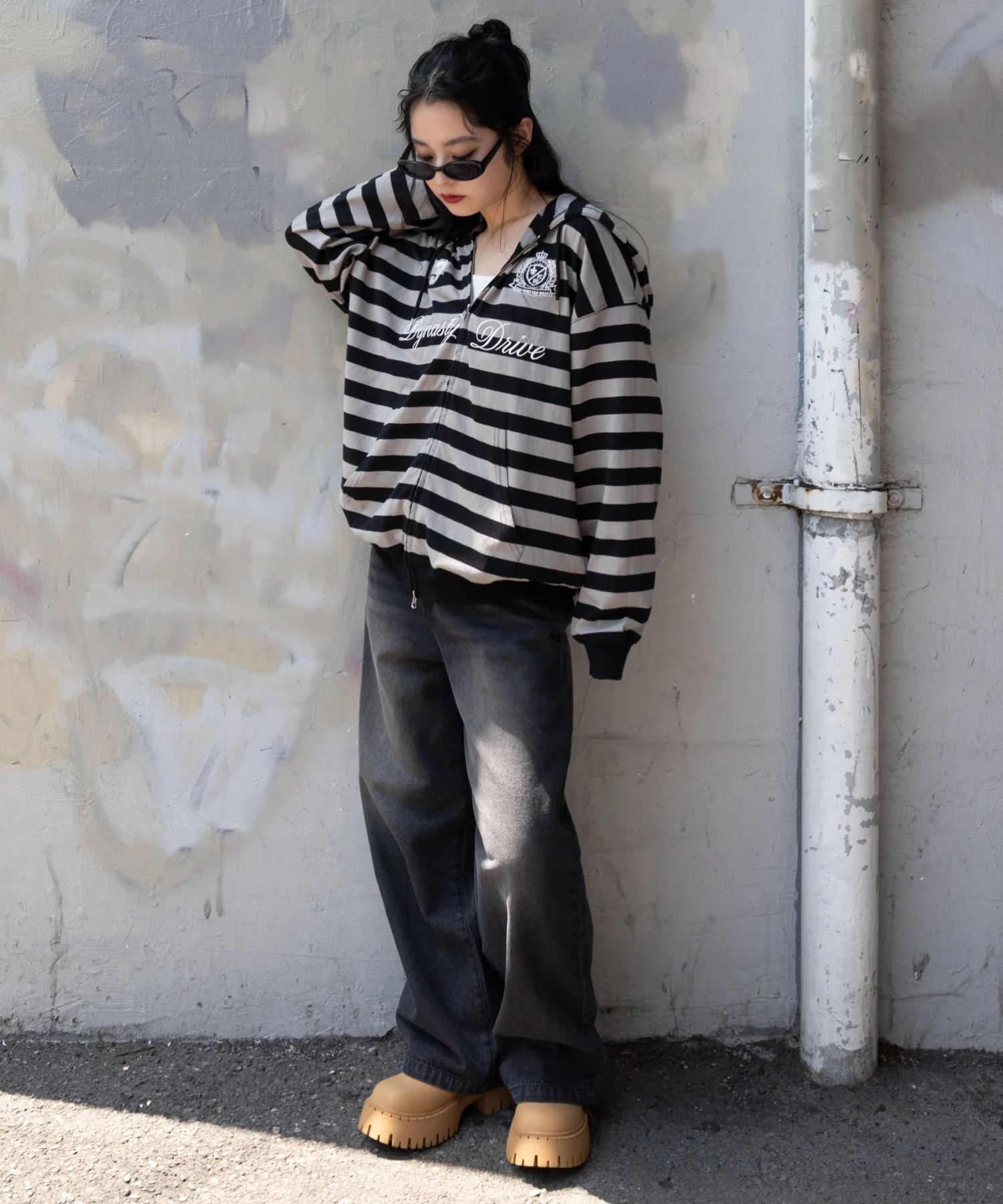 ナンバリングカットZIPパーカー - Image 34