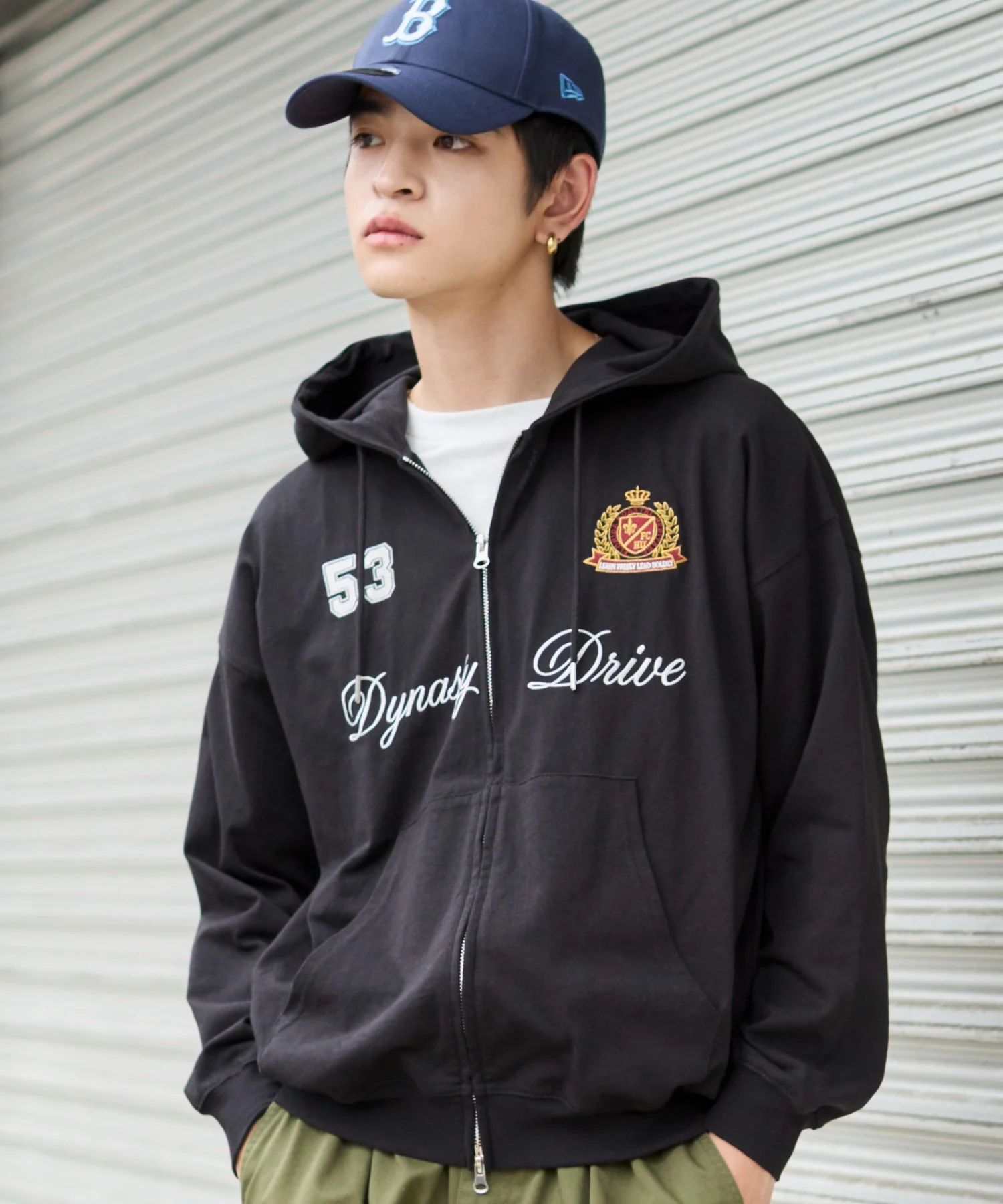 ナンバリングカットZIPパーカー - Image 38