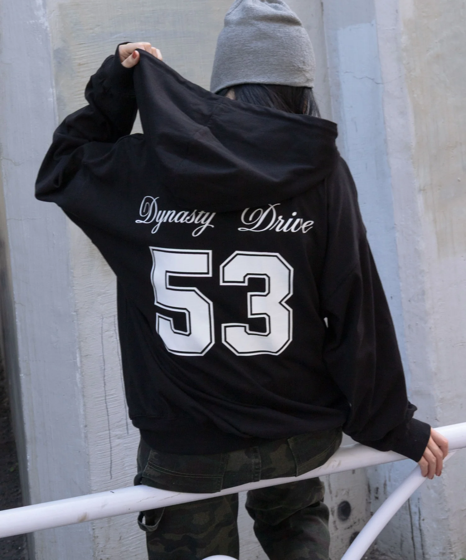 ナンバリングカットZIPパーカー - Image 44