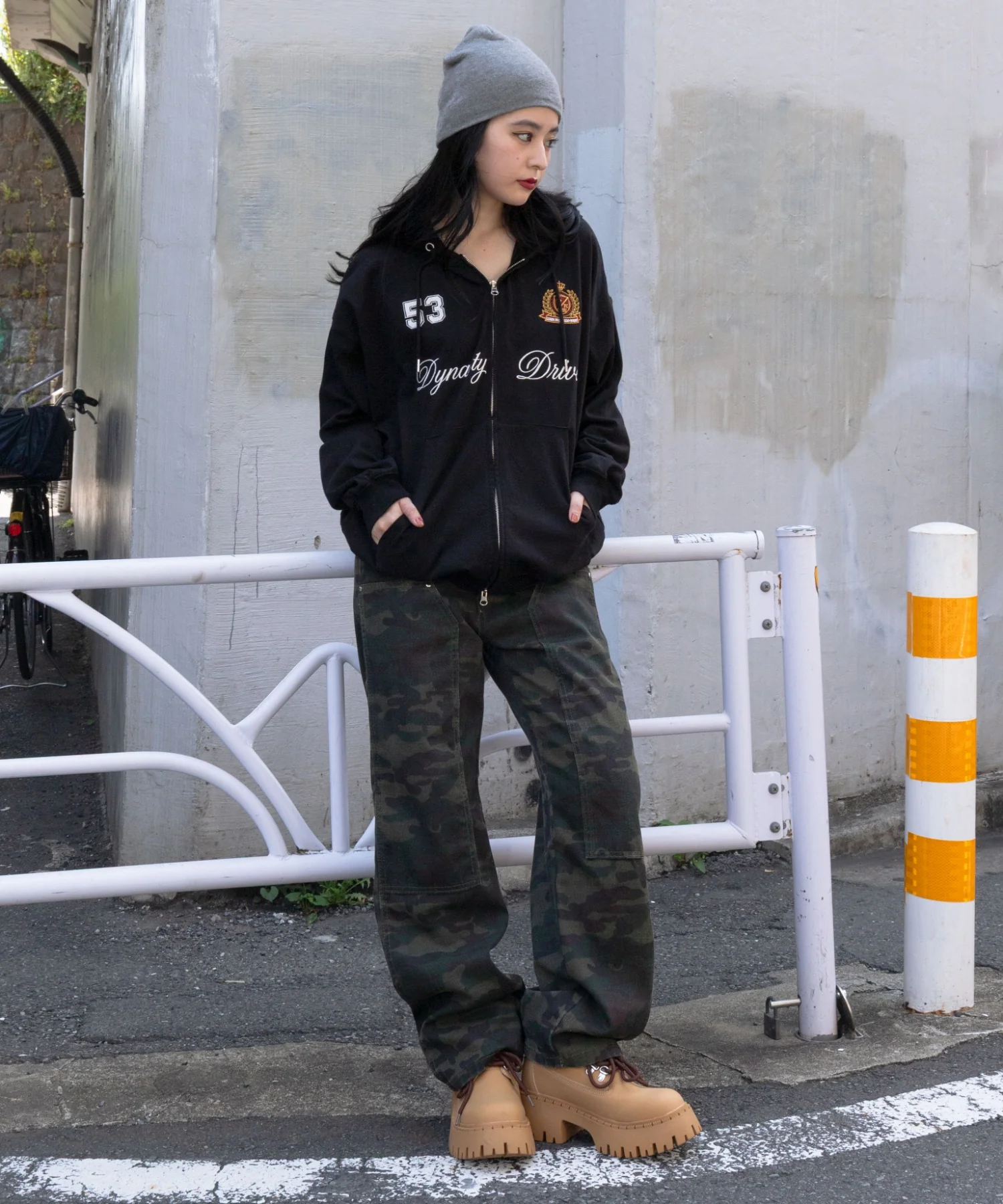 ナンバリングカットZIPパーカー - Image 45
