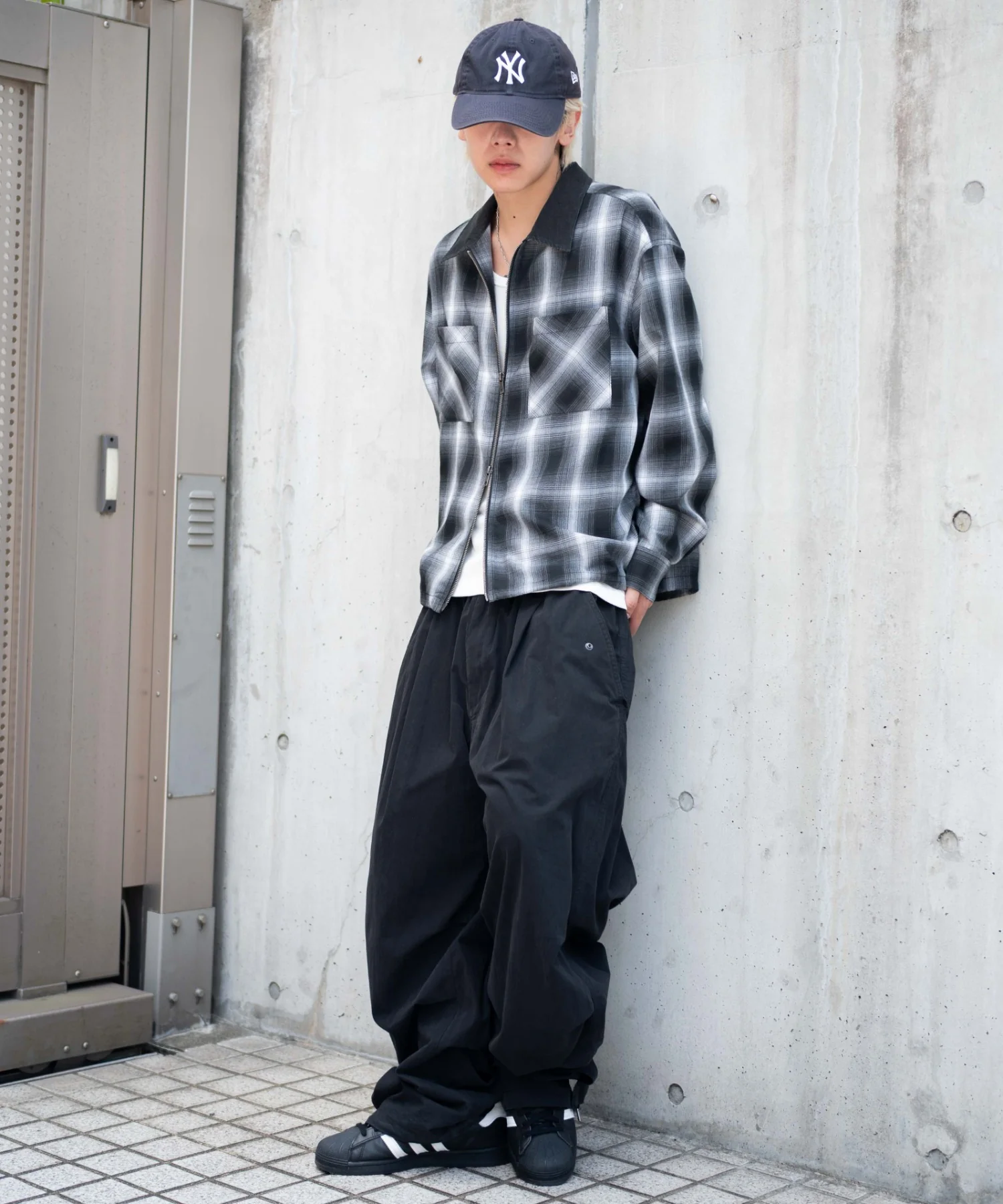 オンブレチェックシャツジャケット - Image 5