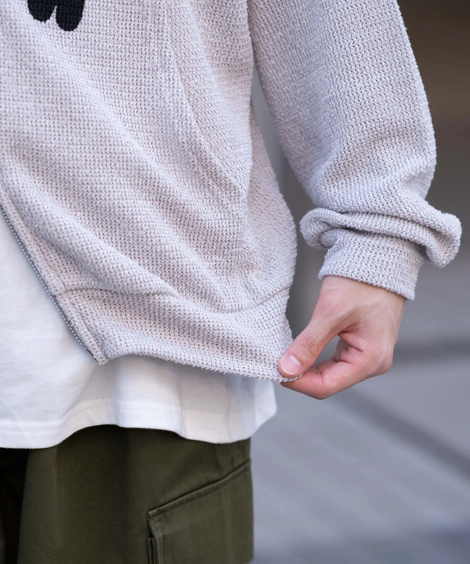 メッシュロゴジップパーカー - Image 10