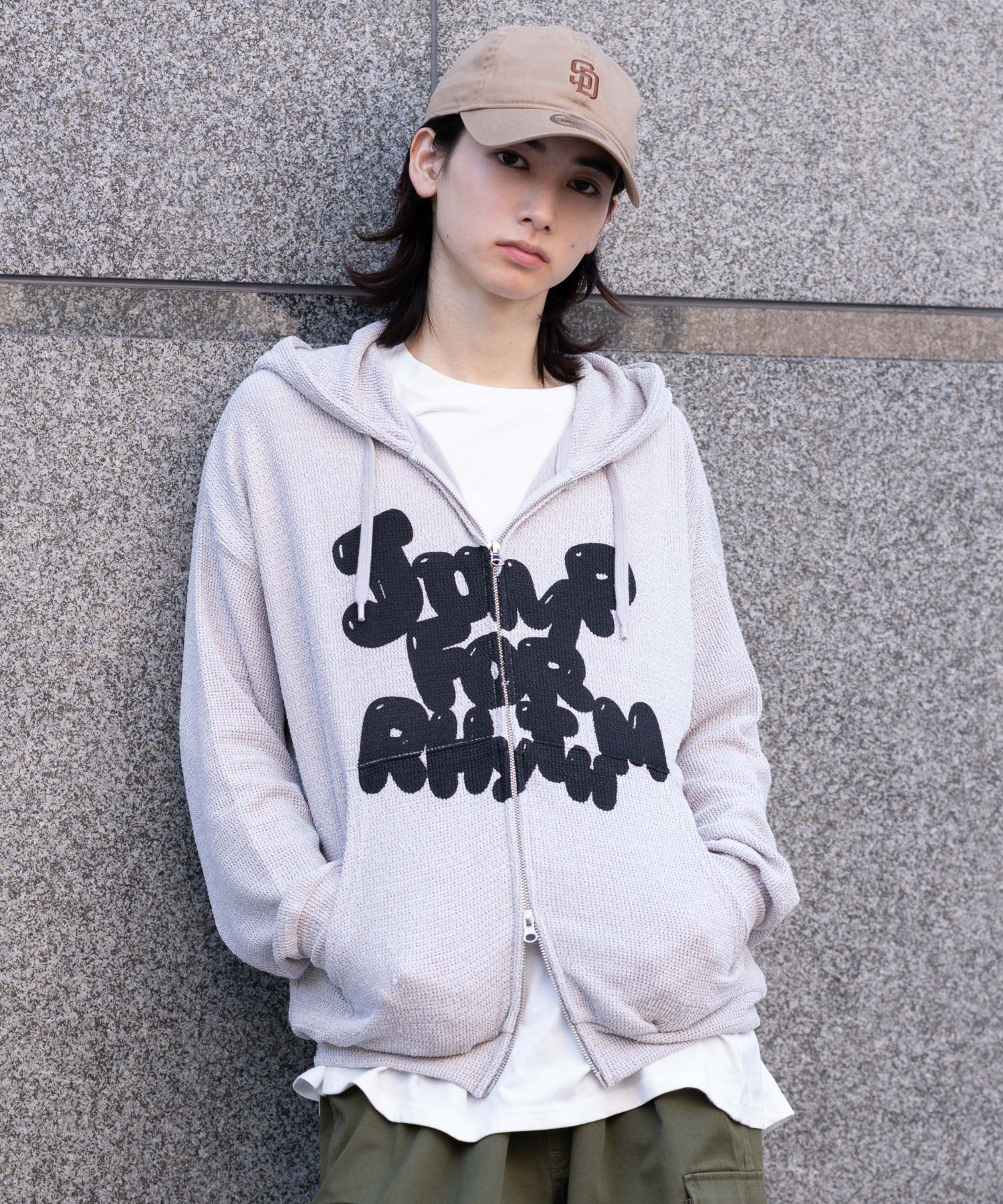 メッシュロゴジップパーカー - Image 11