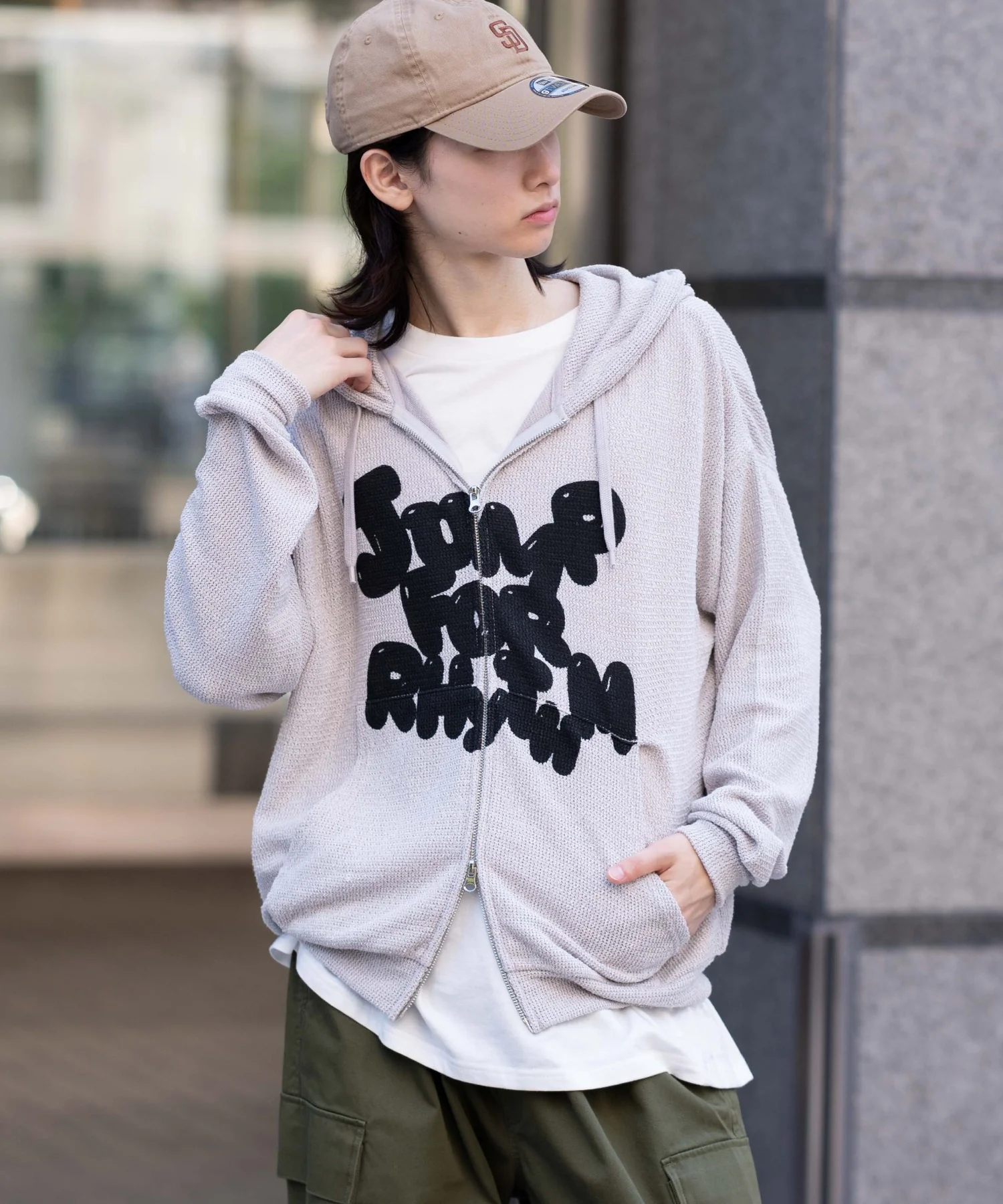 メッシュロゴジップパーカー - Image 12