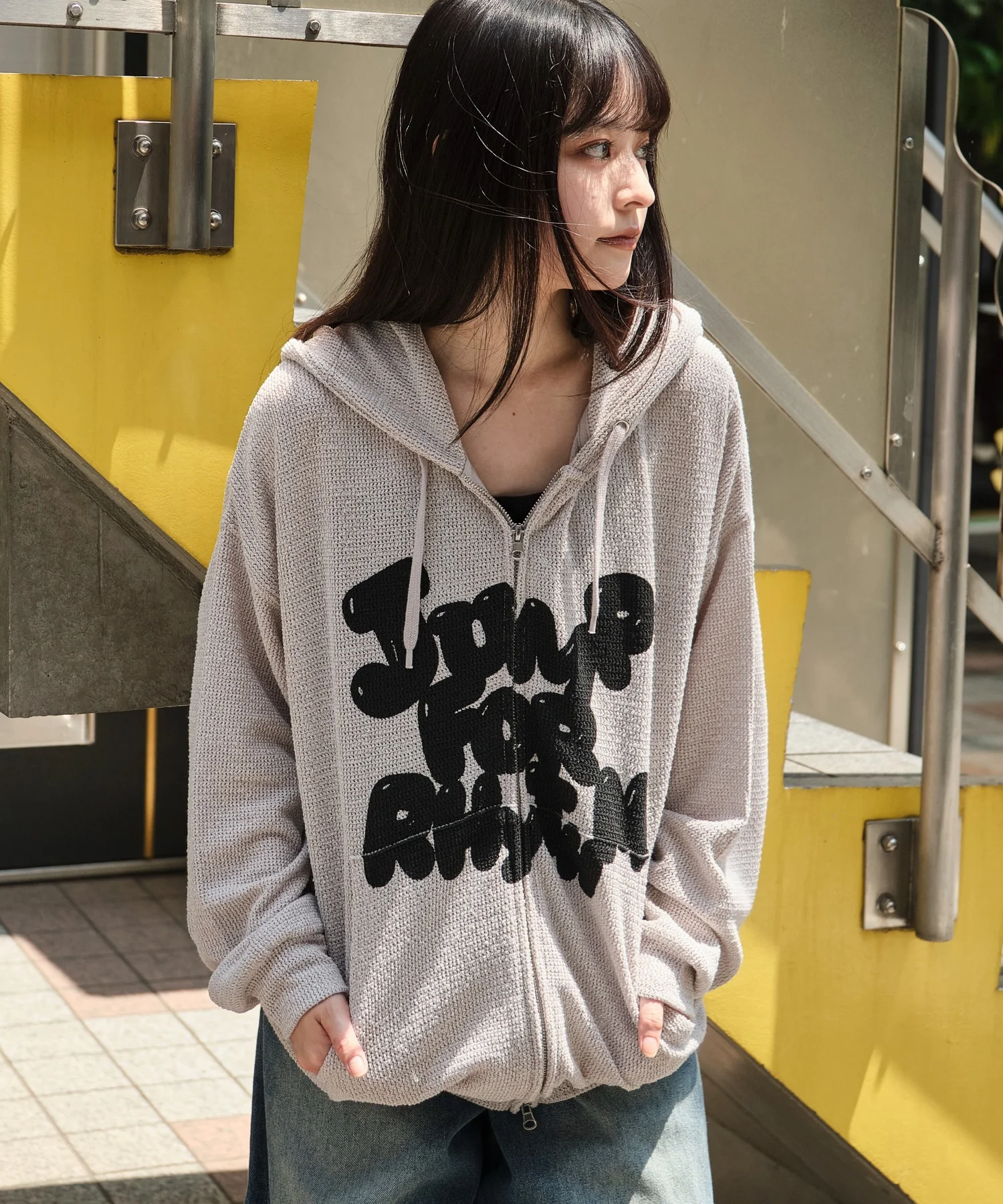 メッシュロゴジップパーカー - Image 15