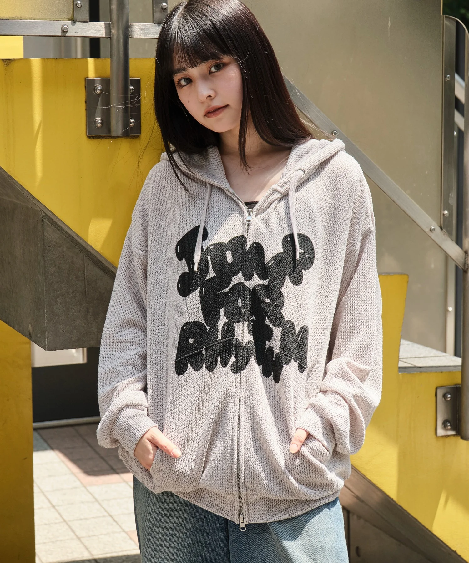 メッシュロゴジップパーカー - Image 16