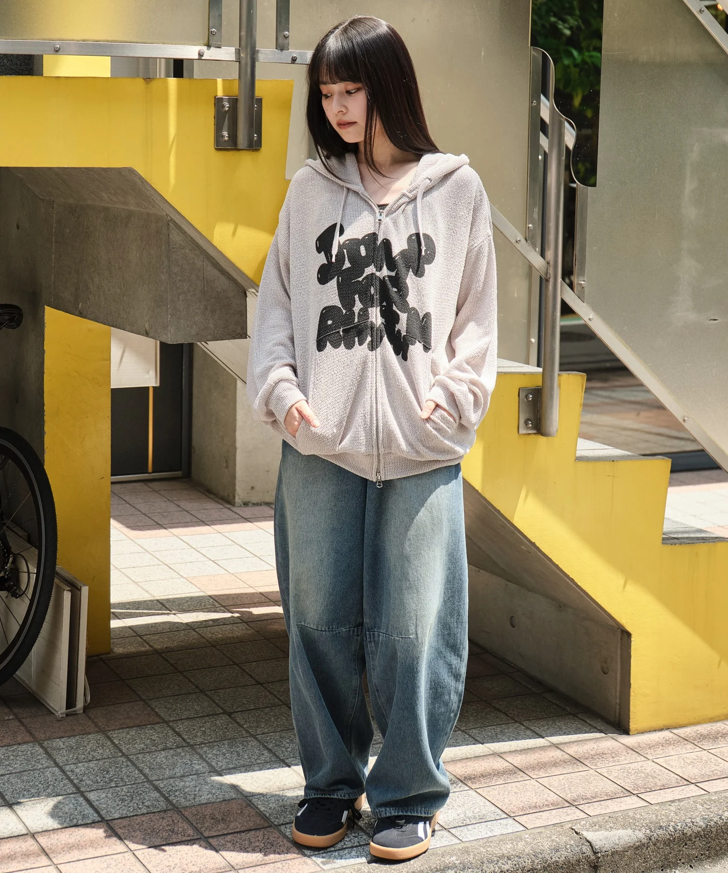 メッシュロゴジップパーカー - Image 17