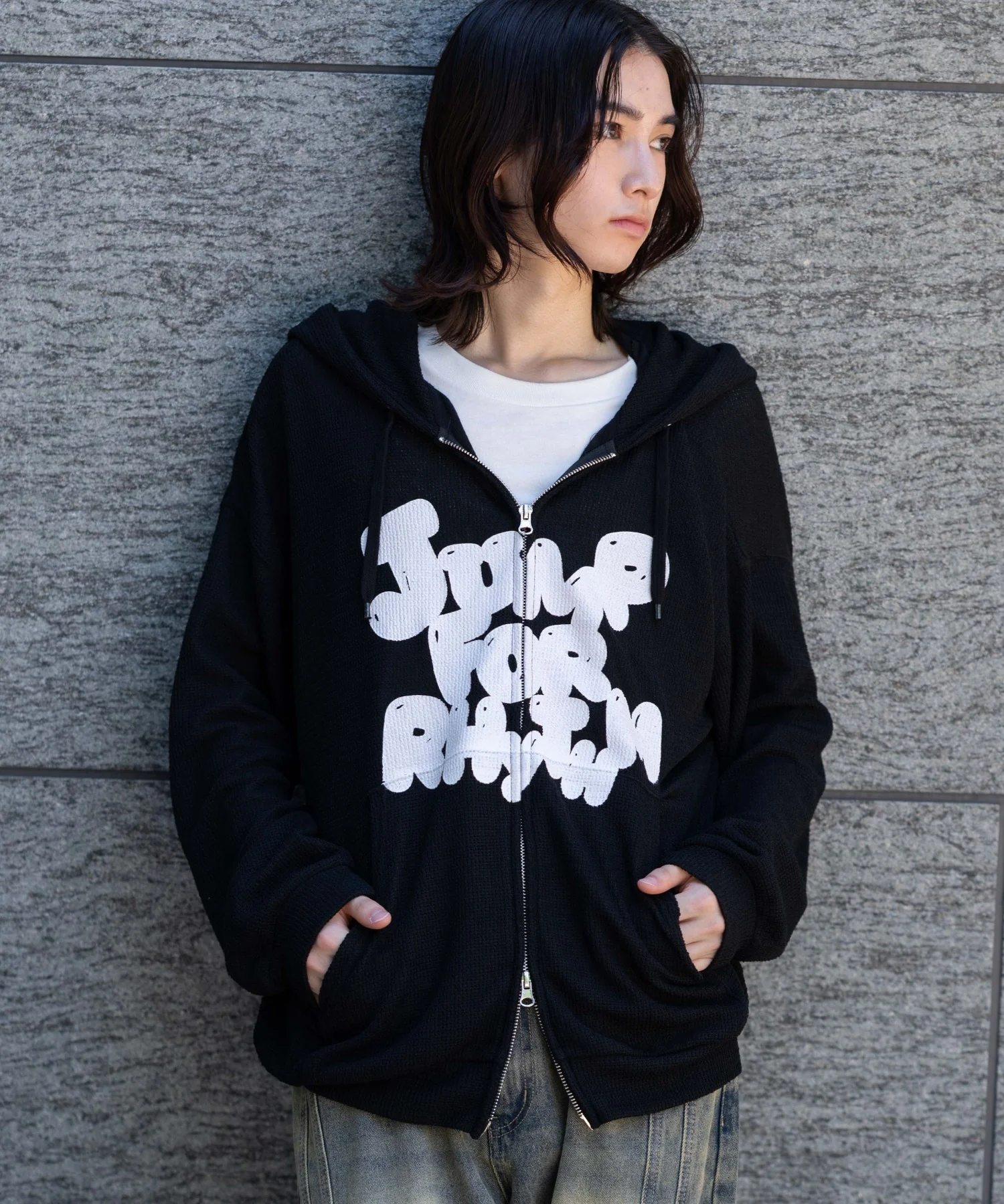 メッシュロゴジップパーカー - Image 18