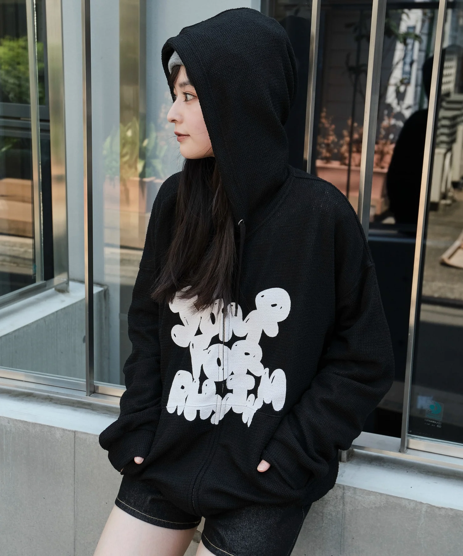 メッシュロゴジップパーカー - Image 24