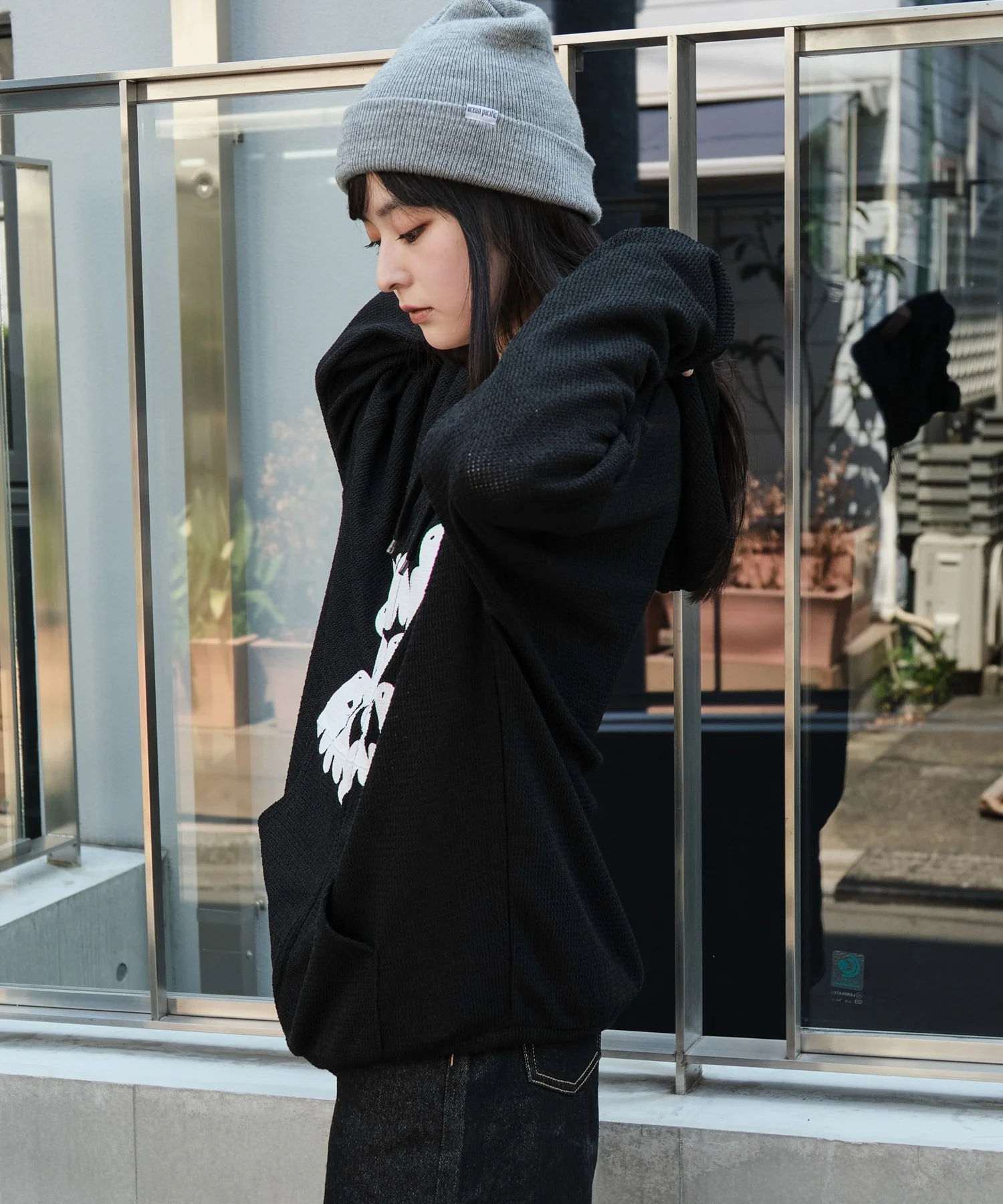 メッシュロゴジップパーカー - Image 25