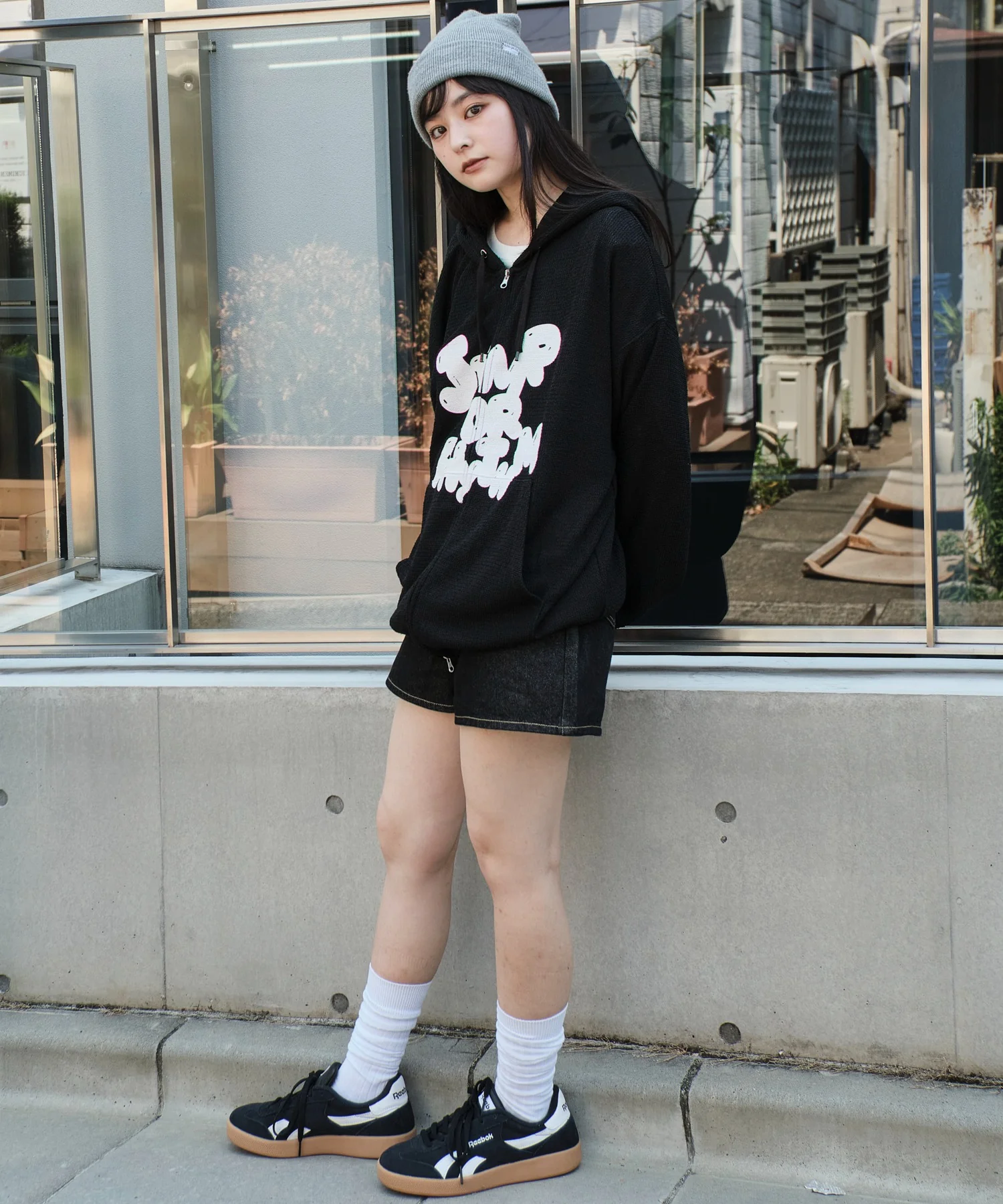 メッシュロゴジップパーカー - Image 26