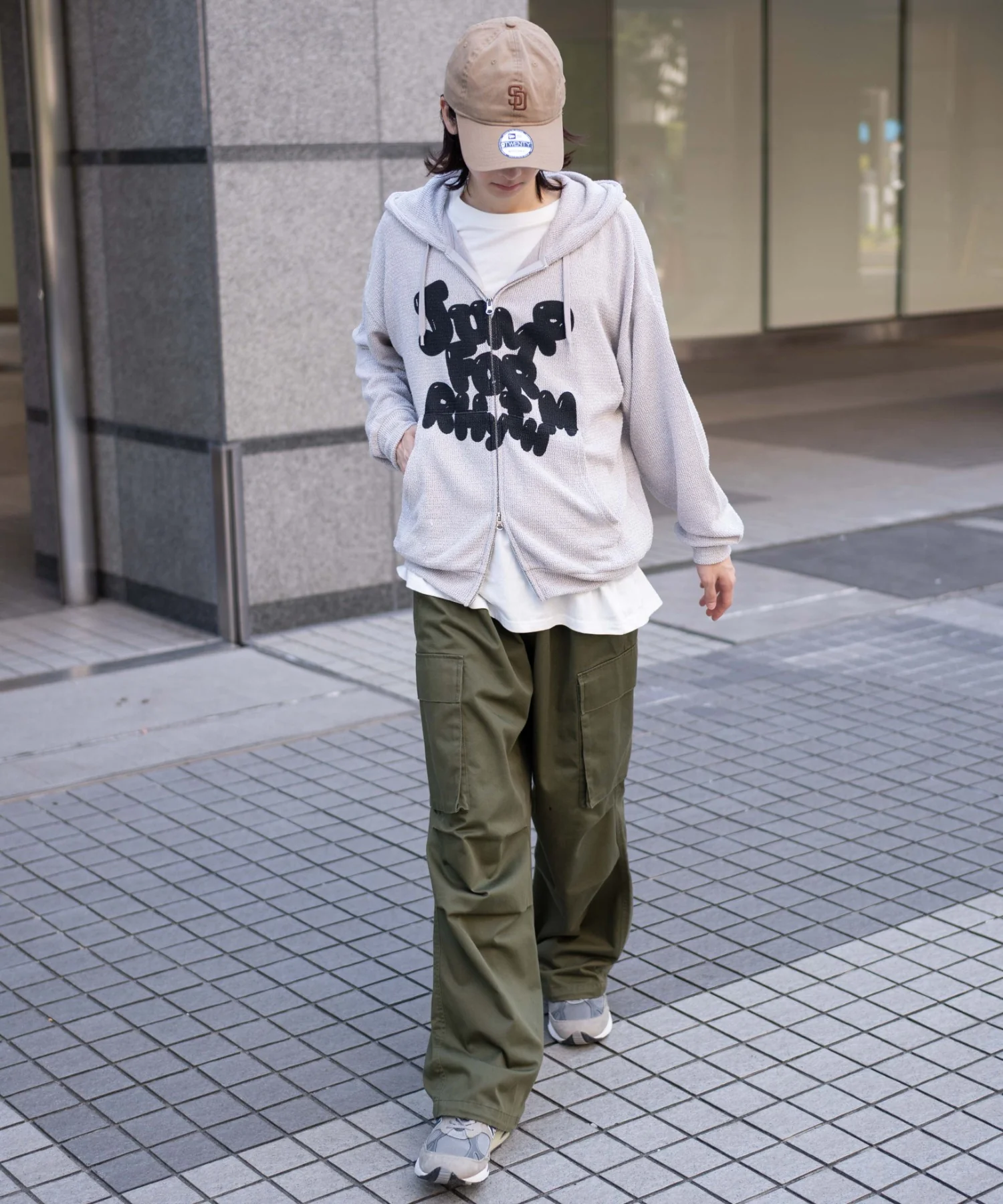 メッシュロゴジップパーカー - Image 3