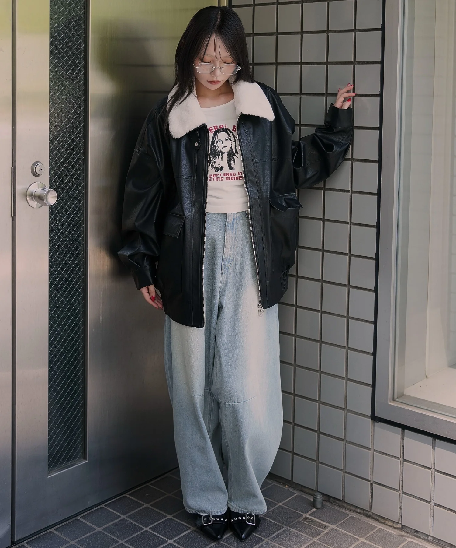 2WAYファー襟PUジャケット - Image 16