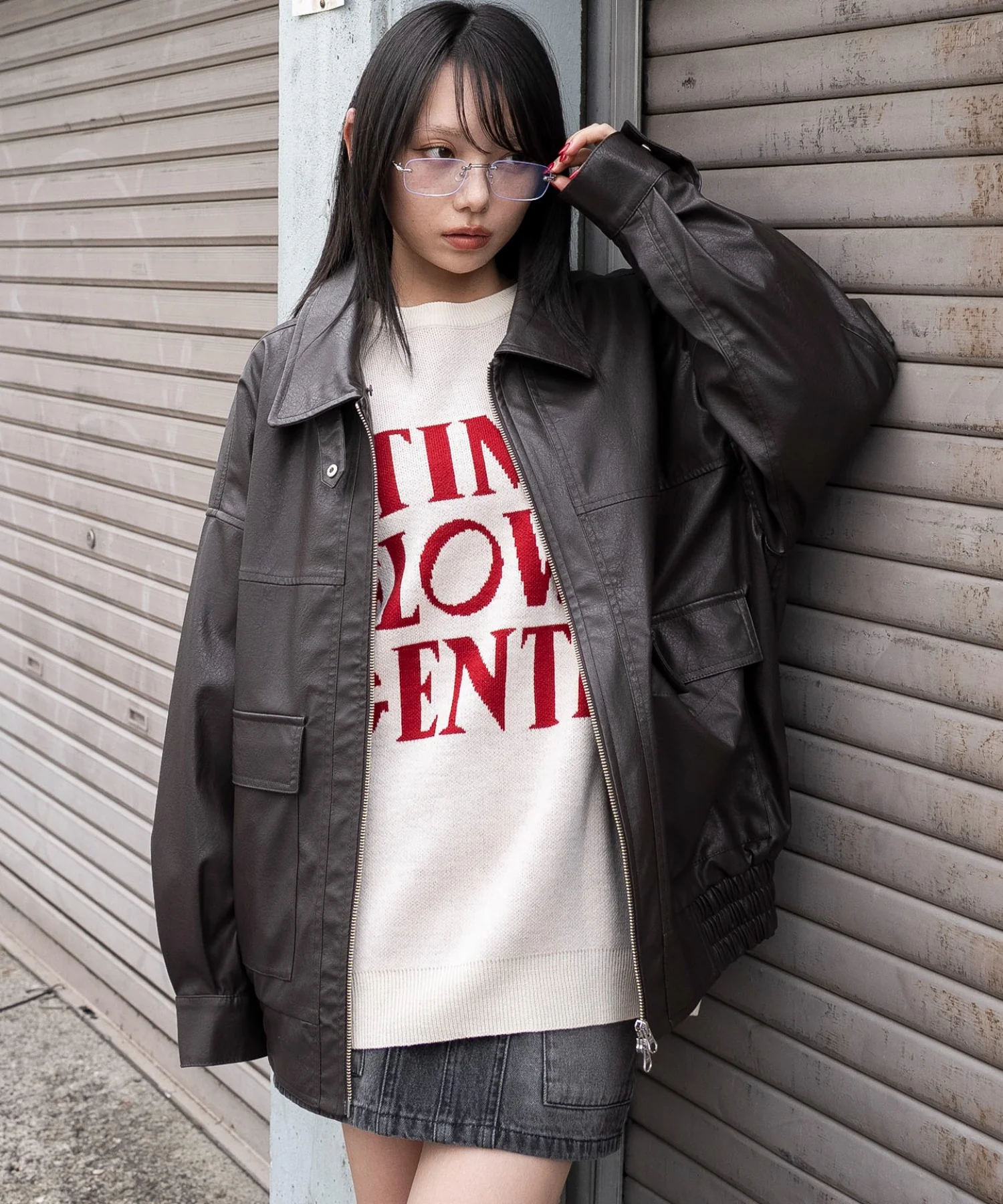 2WAYファー襟PUジャケット - Image 18