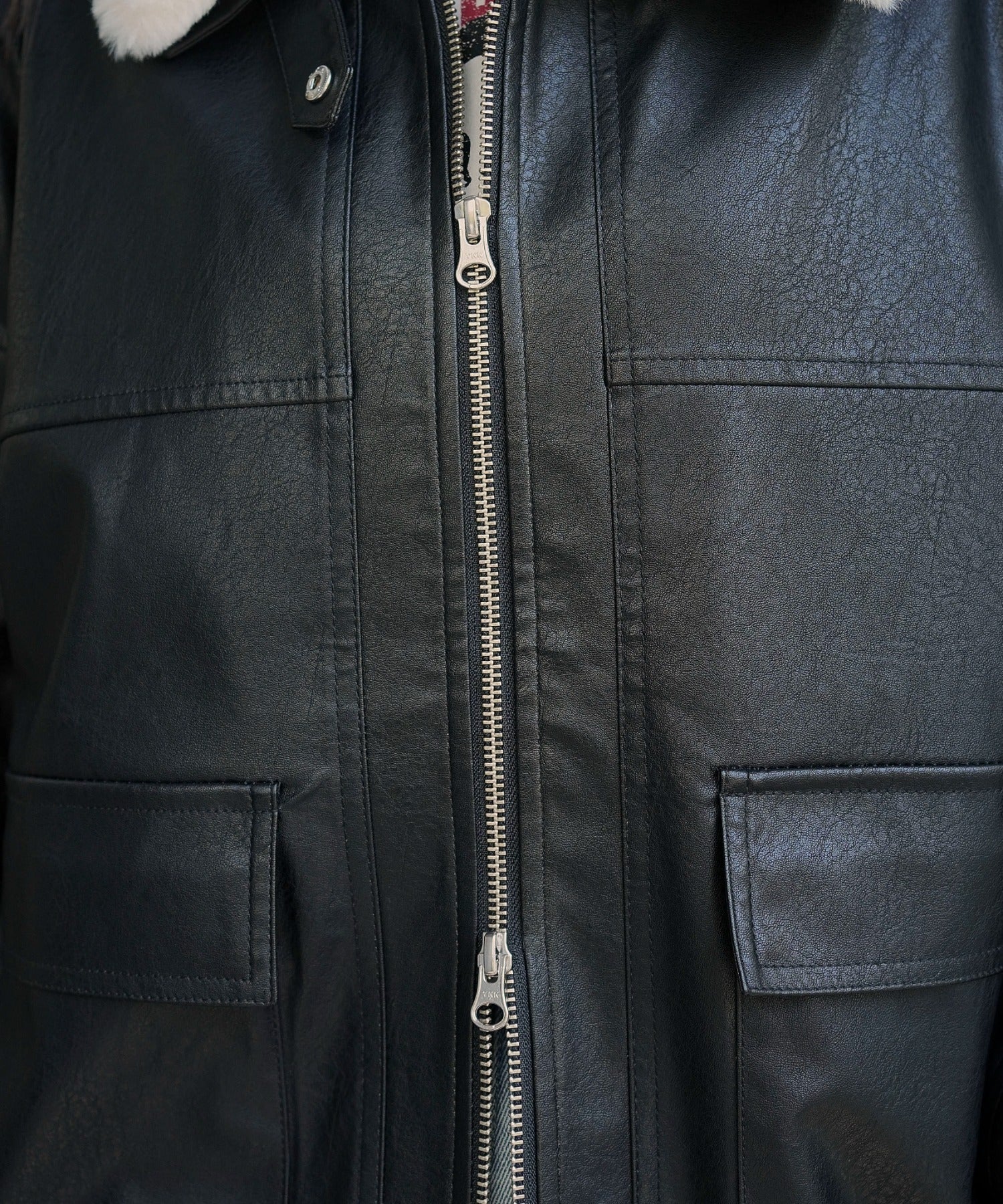 2WAYファー襟PUジャケット - Image 8